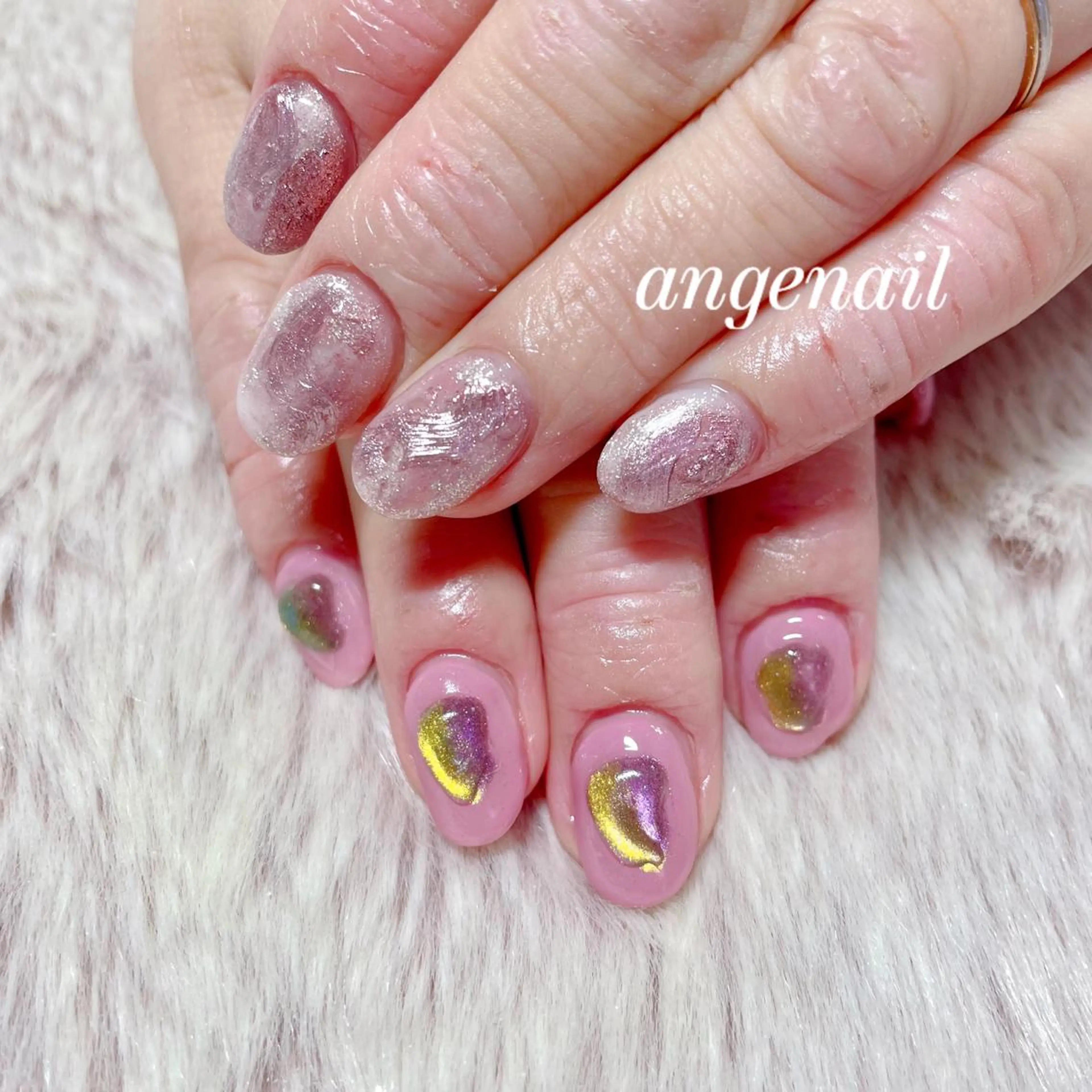 ネイル ハンドネイル オーナーネイリスト MAKIのネイルデザイン