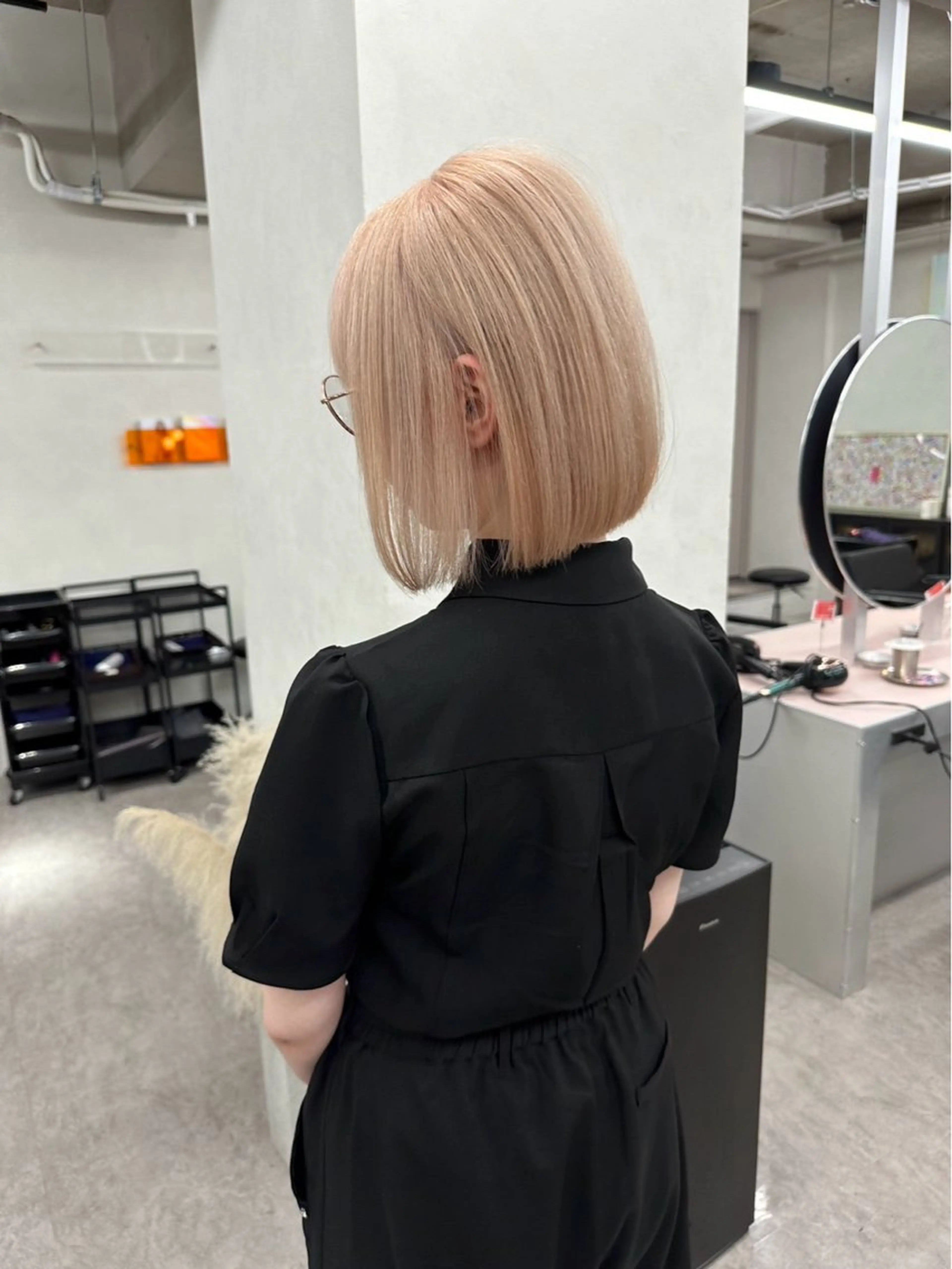 ショート ボブ 顔周りカット 苗代萌/ぷるツヤ髪 🫧／レイヤーカットのヘアスタイル