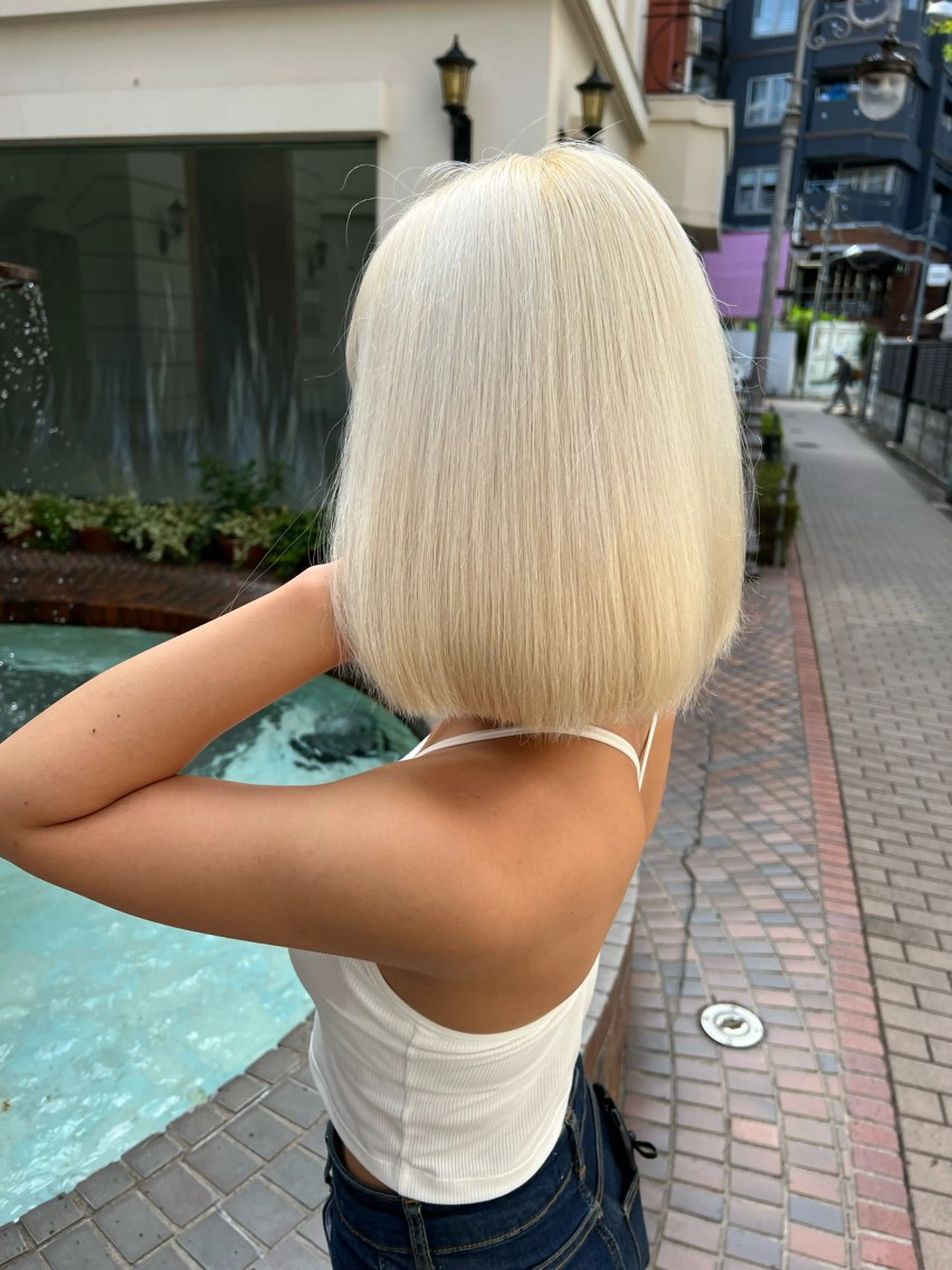 ミディアム カラーリスト IKのヘアスタイル