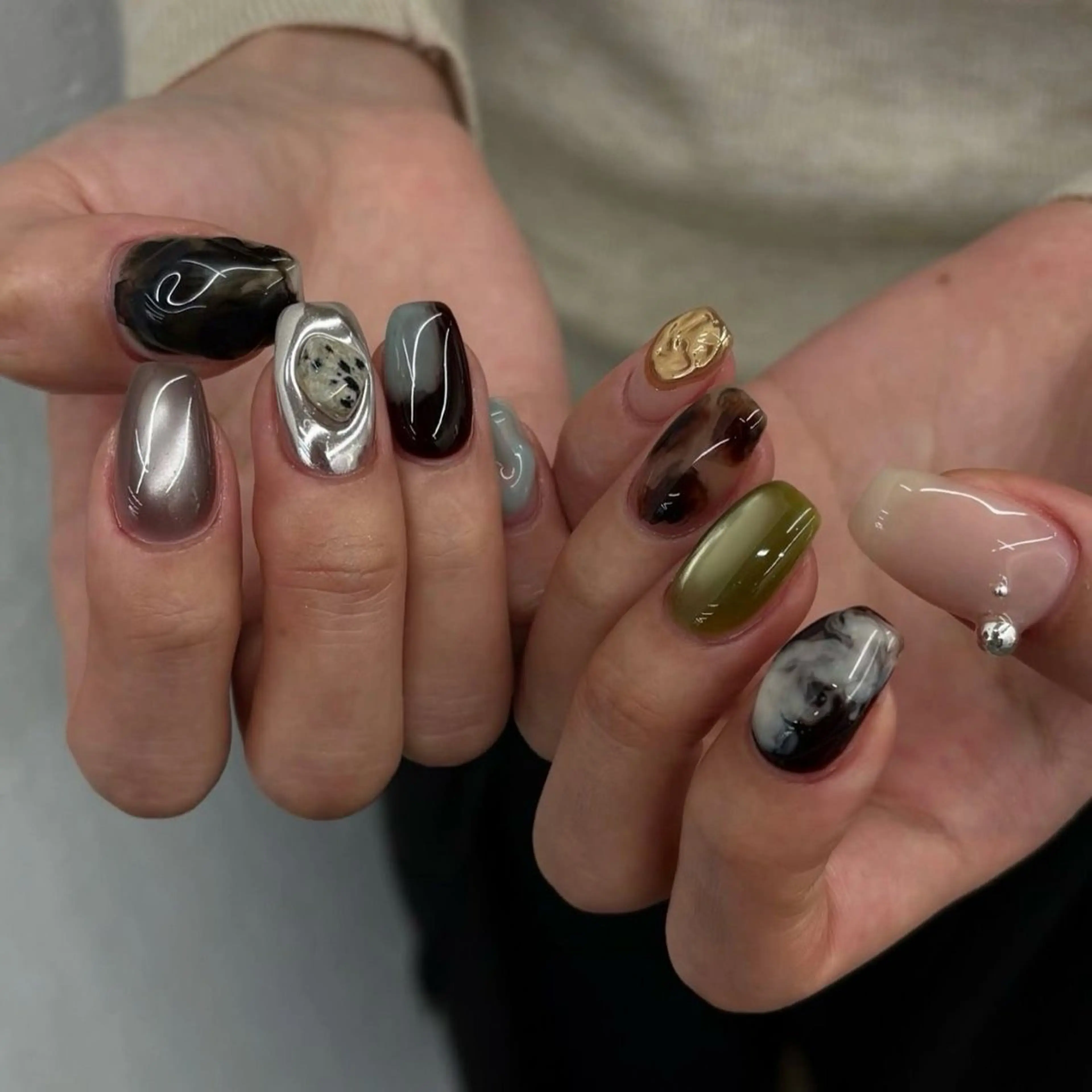 ネイル ハンドネイル ハンドケア Hazuki nailのネイルデザイン