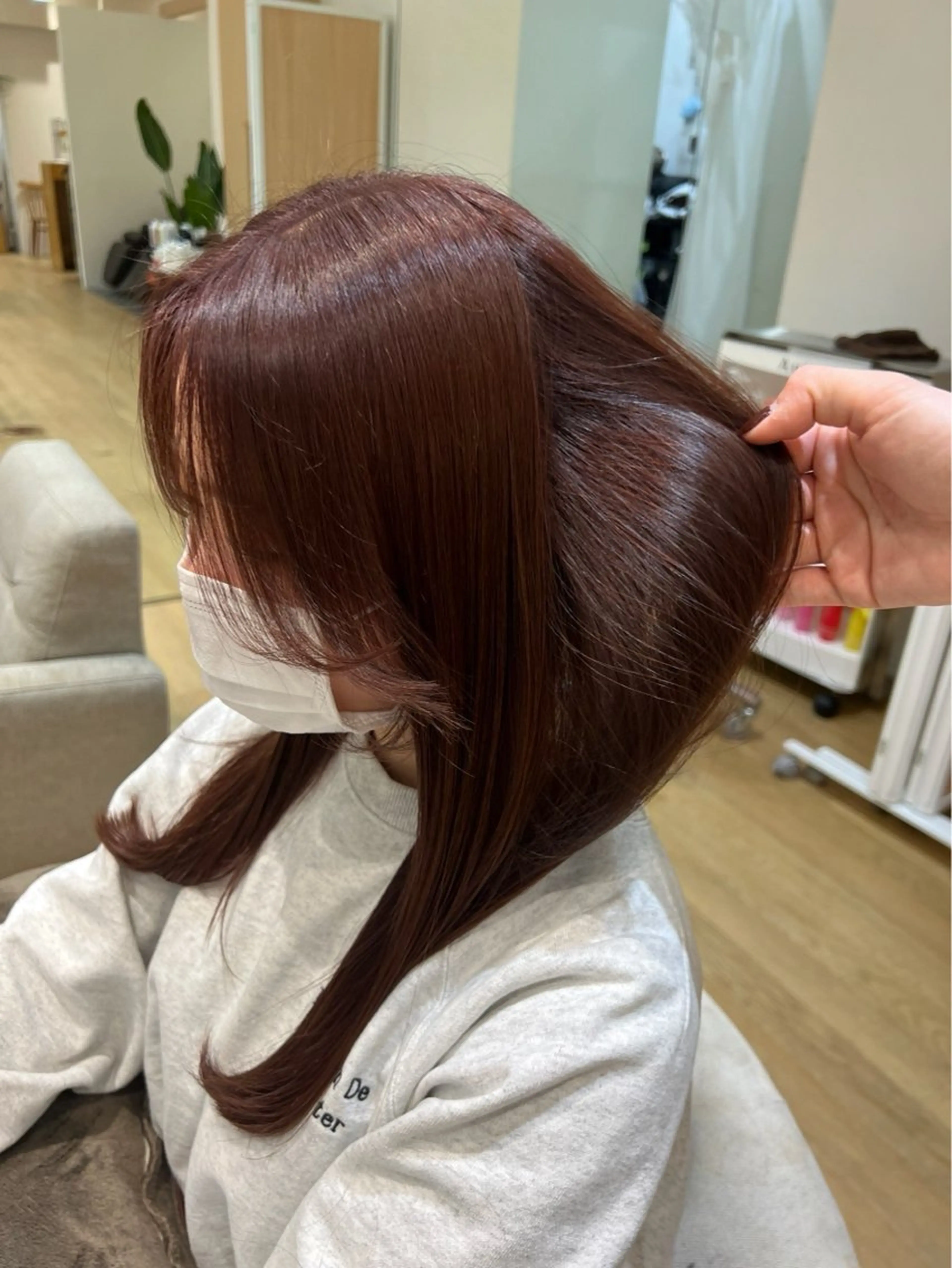 セミロング カラー 碓氷和叶 /カラーモデル募集中のヘアスタイル