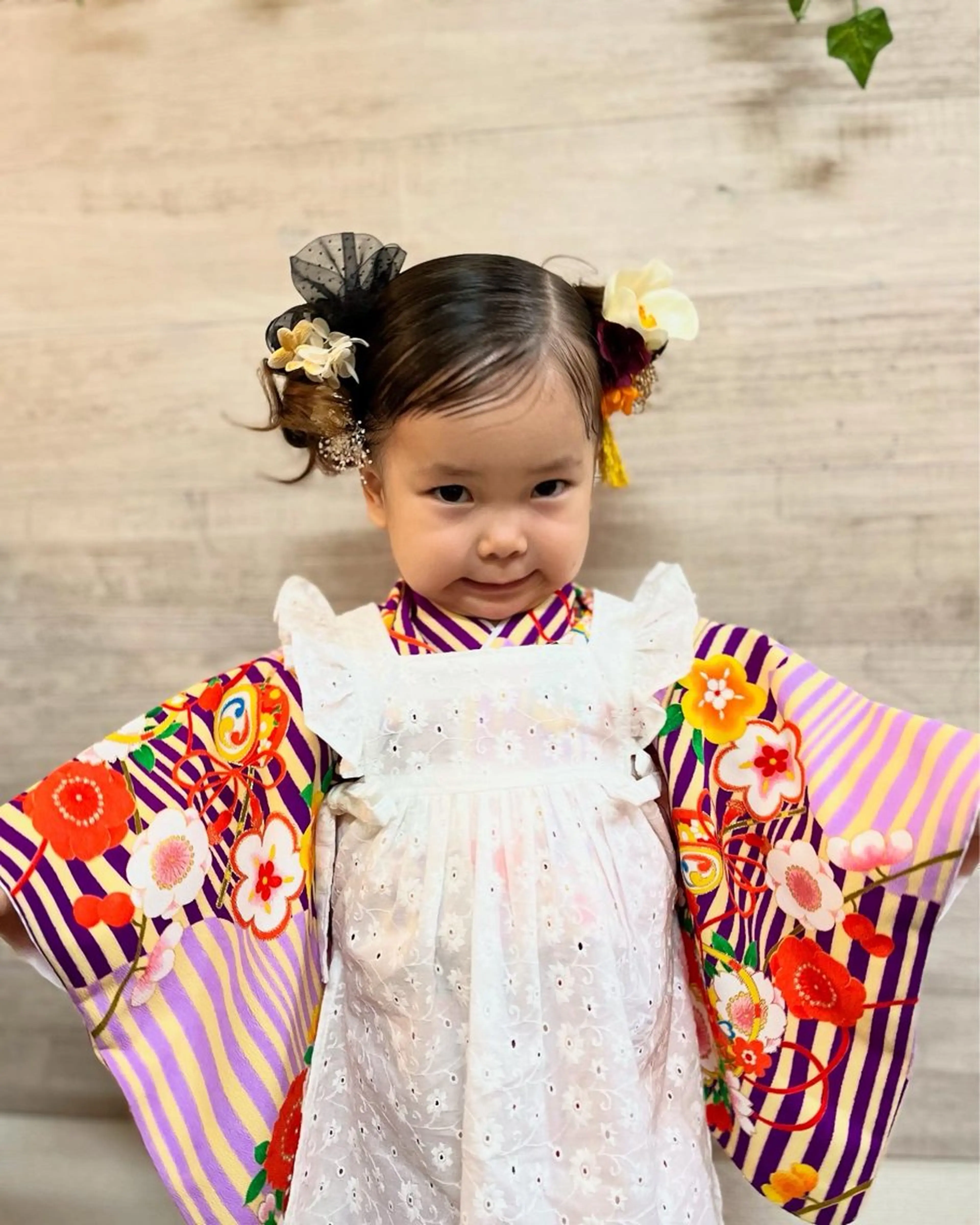 ヘアアレンジ キッズ ヘアメ/着付け 清水玲歌のヘアスタイル