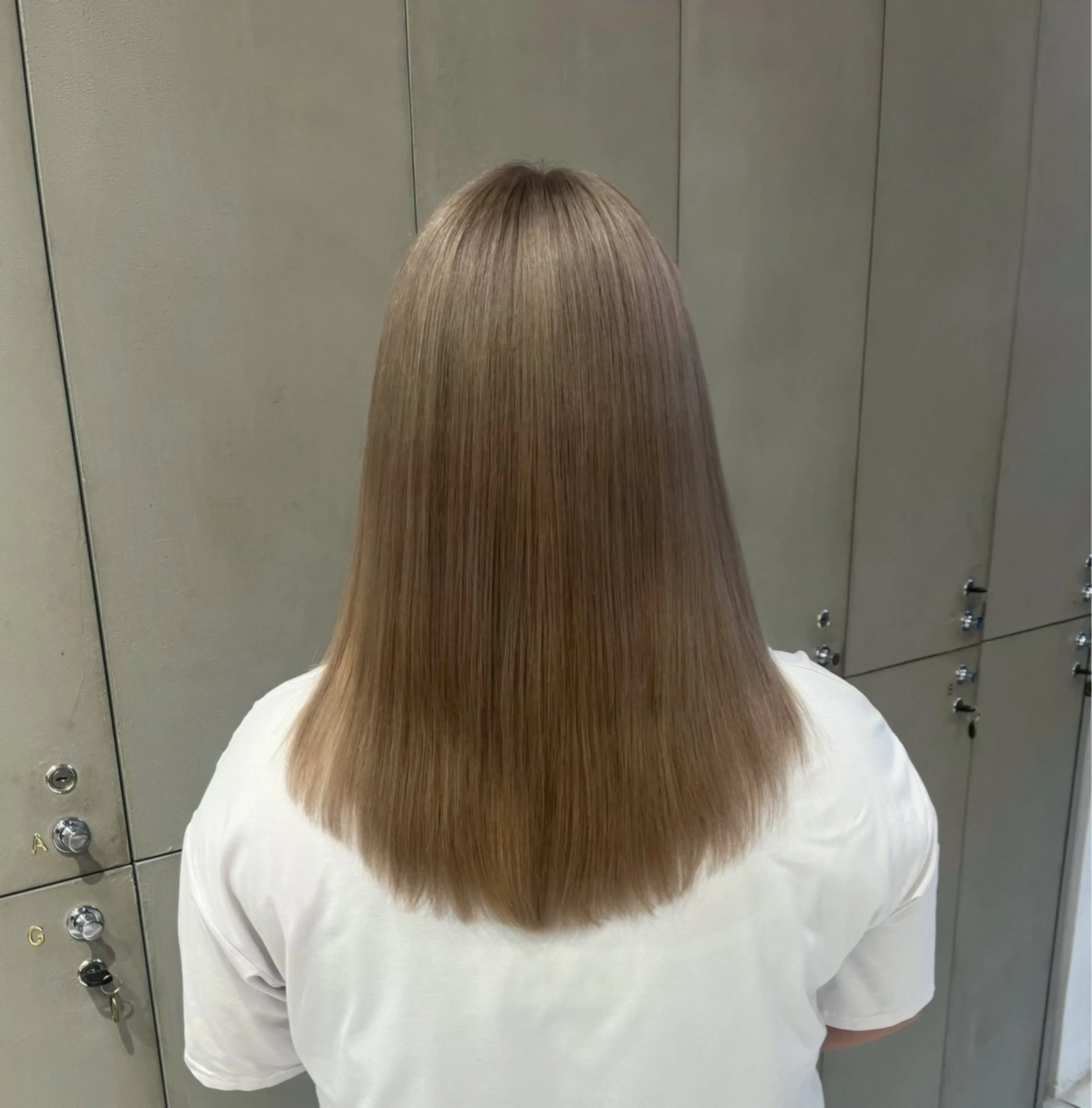 カラー ヘアカラー D'na所属・ベージュ🤎/韓国風 ヘア🇰🇷/さくらのヘアスタイル