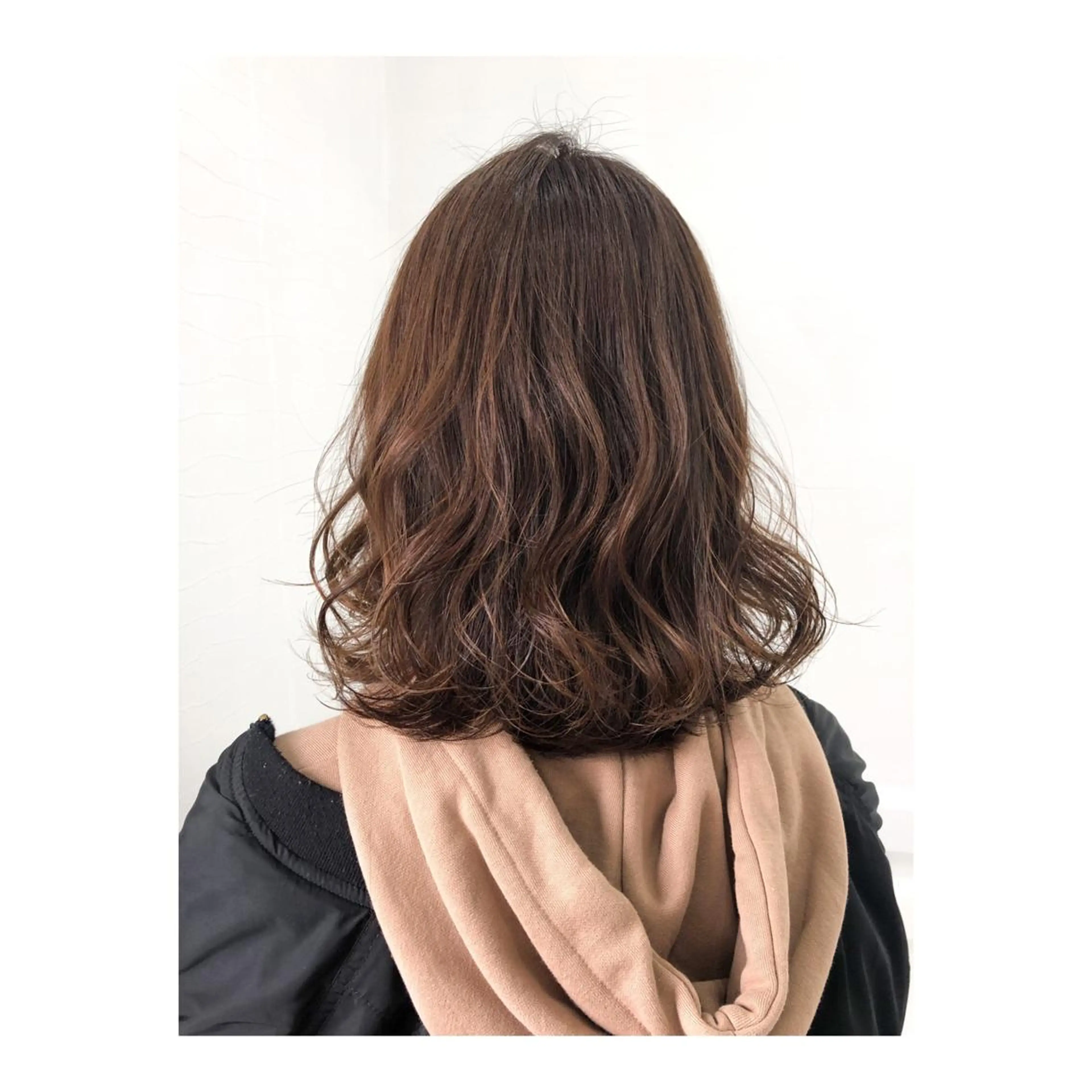 ミディアム カラー YUIMARL なつきのヘアスタイル