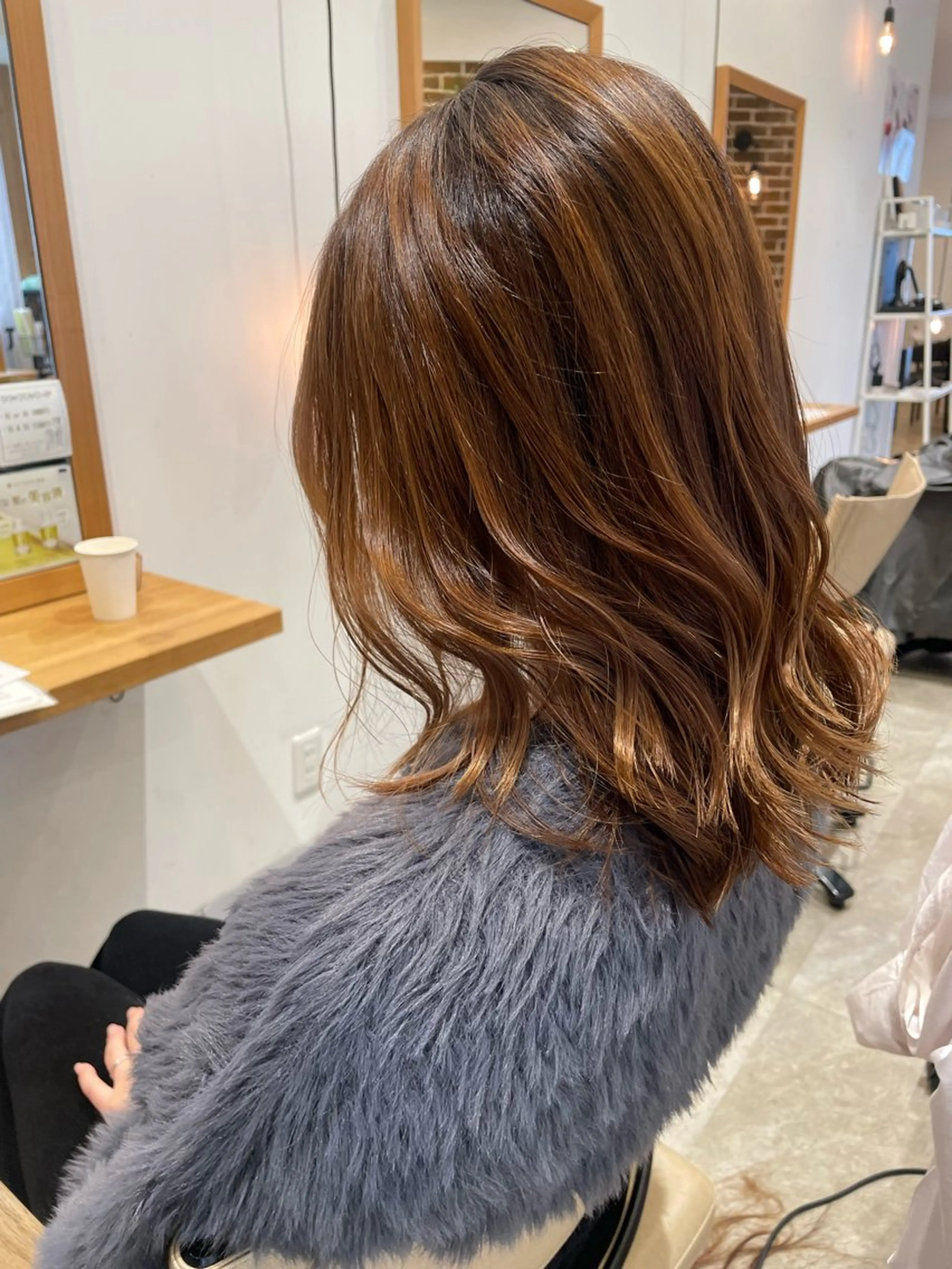 ミディアム s.coeur stella所属・田中 ゆいかのヘアスタイル