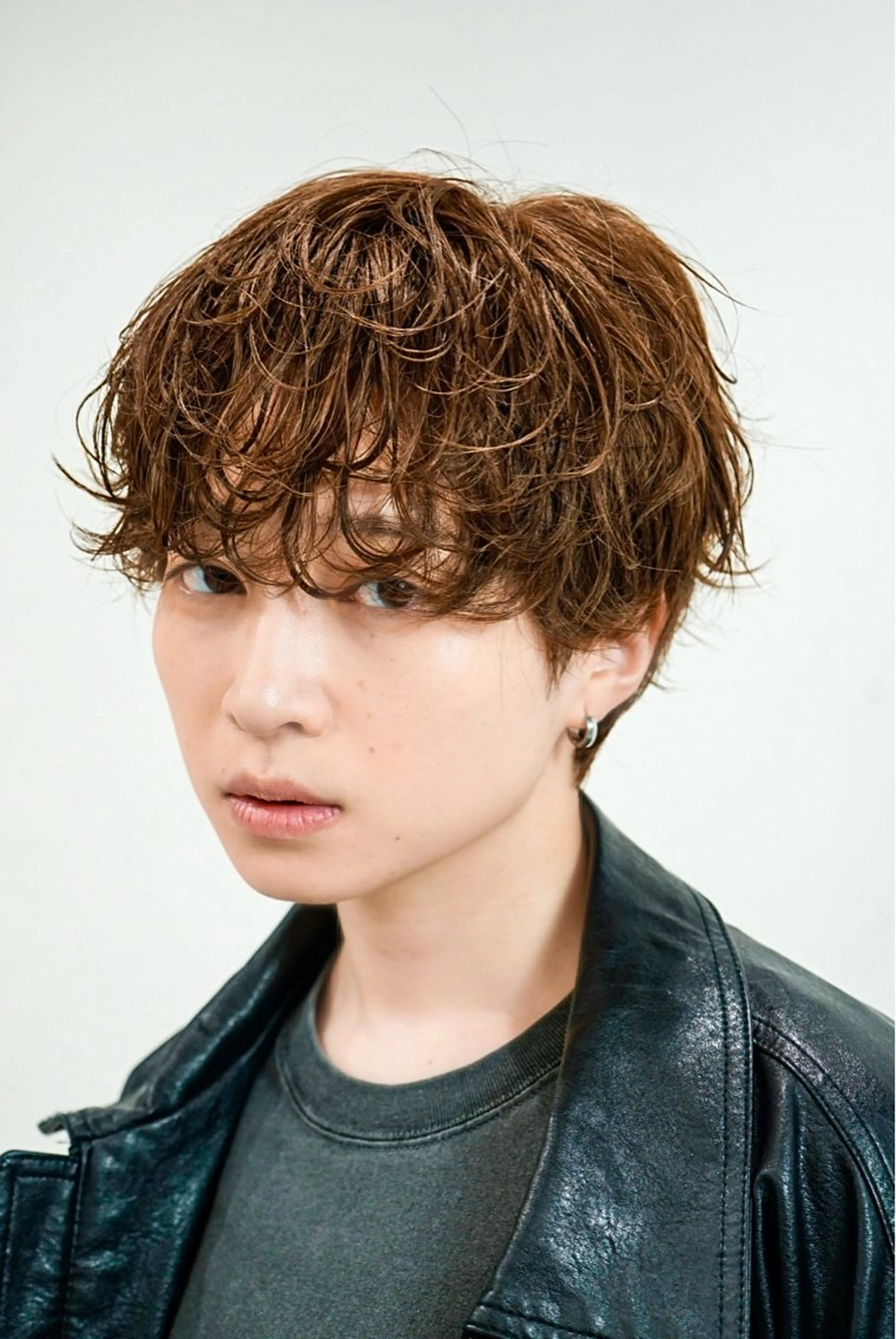 ショート カラー パーマ メンズ 横浜 /シャドウ/ツイスパのヘアスタイル