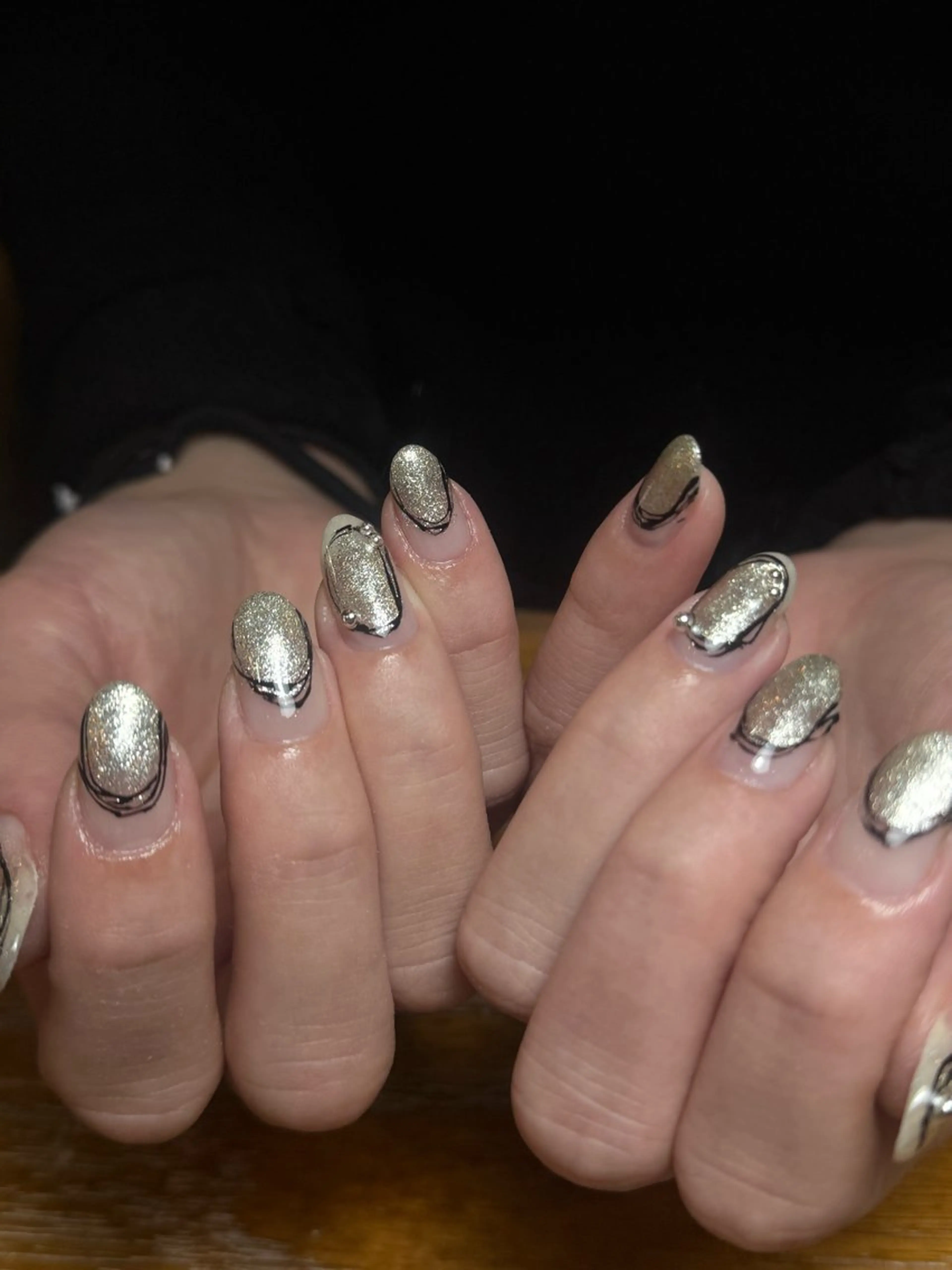 ショート OKUHARA Mのネイルデザイン