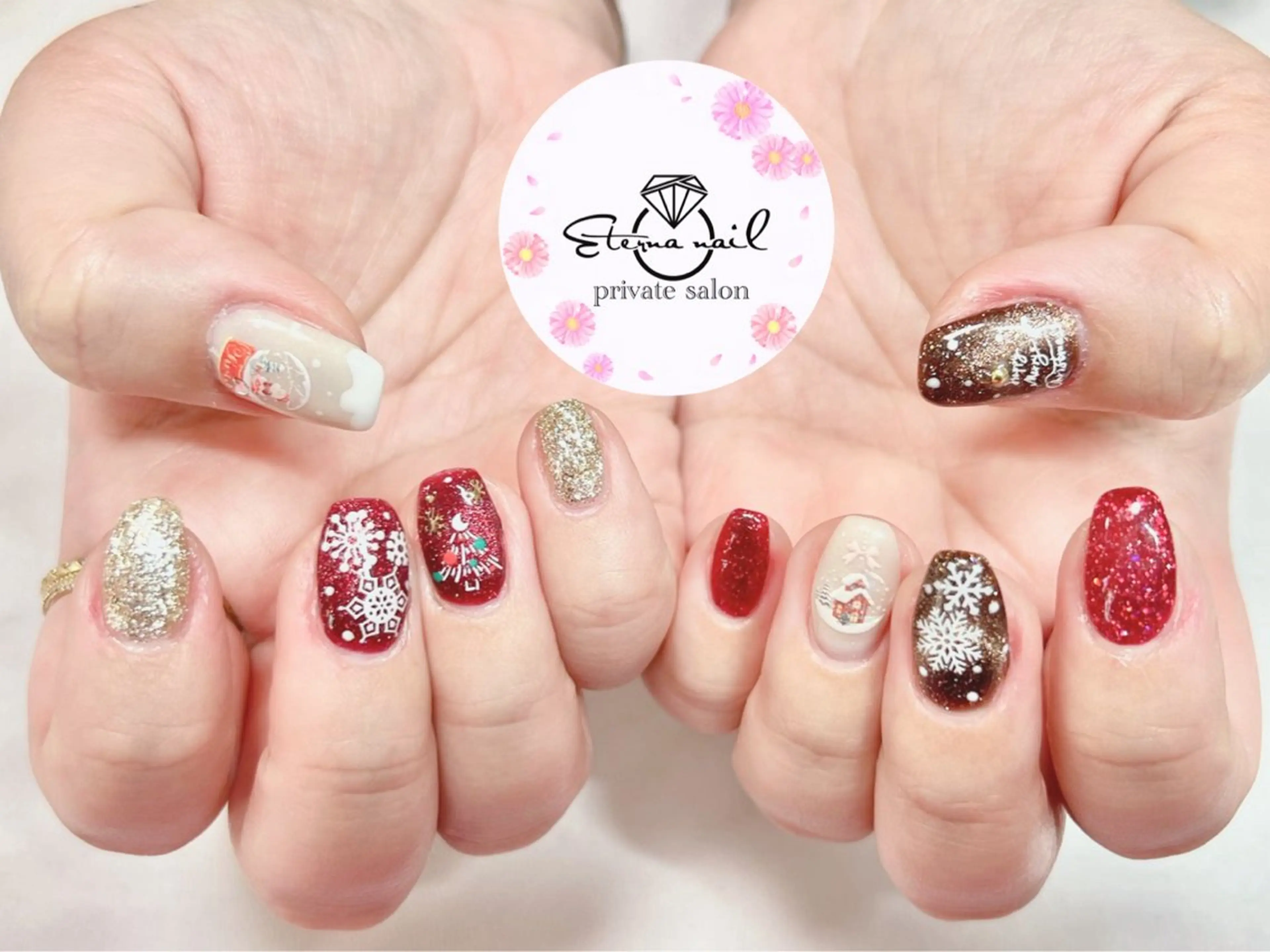 ネイル ハンドネイル プライベートサロン eternanailのネイルデザイン