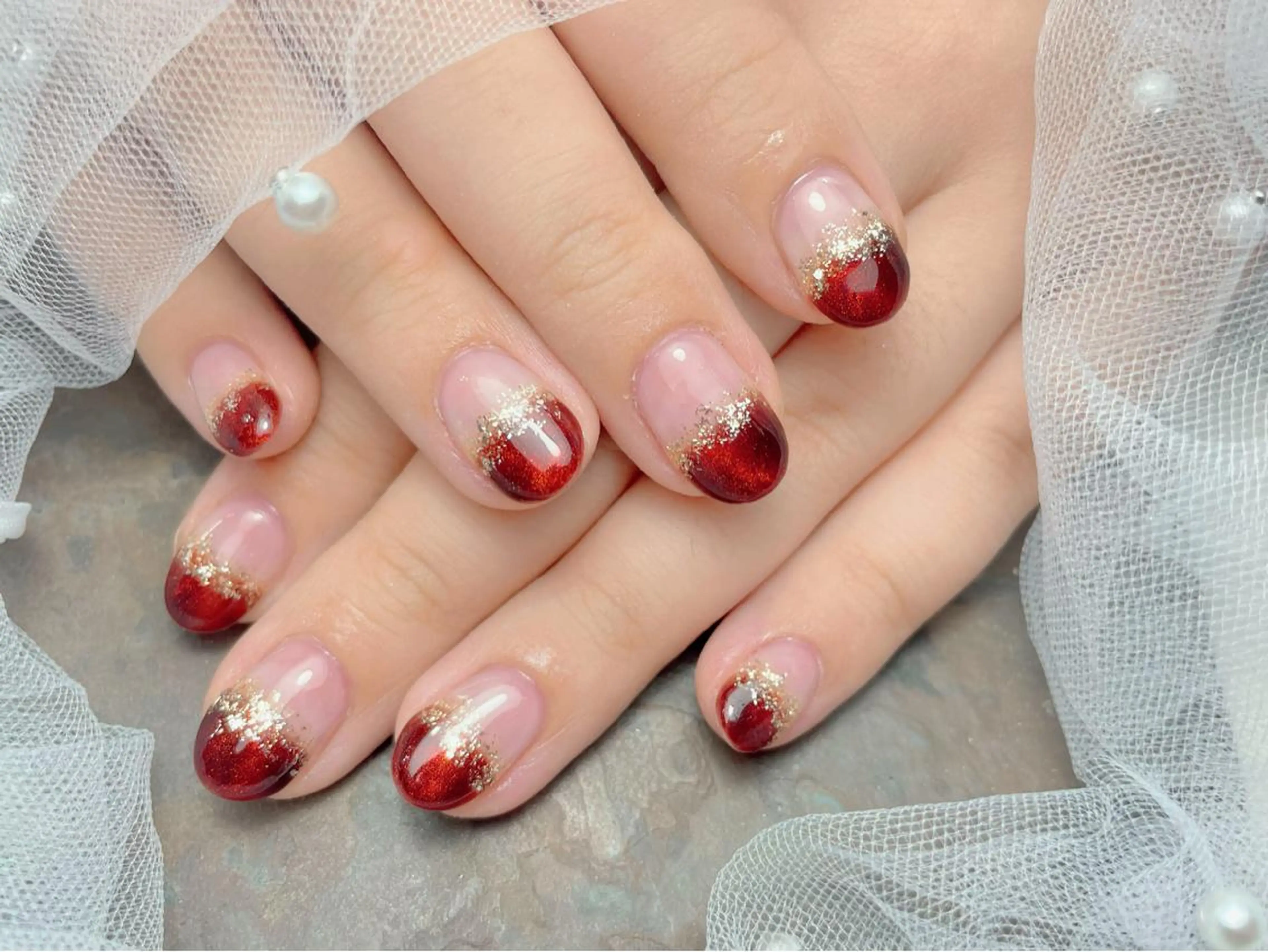 ネイル ハンドネイル マジックミラー所属・マジック ミラーのネイルデザイン