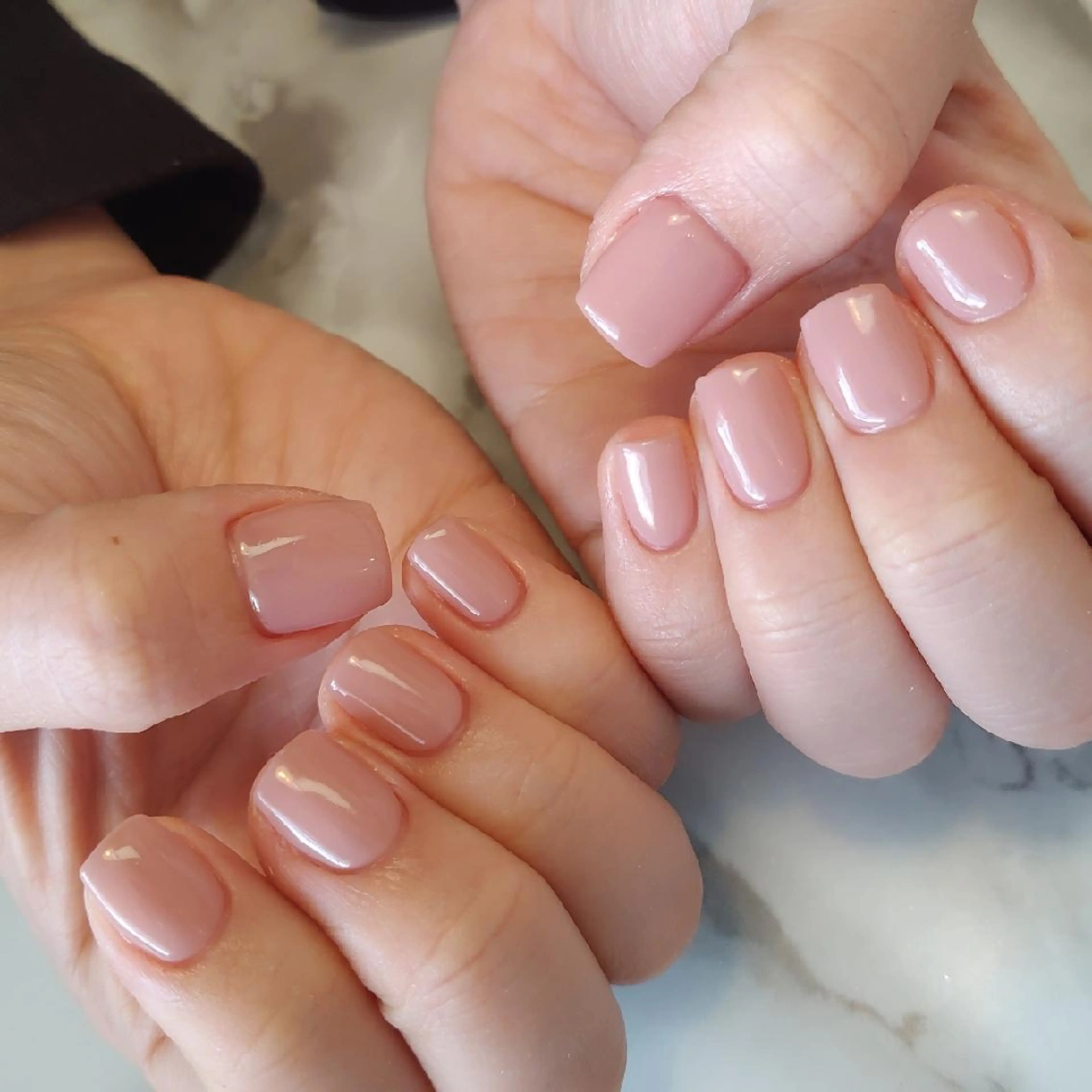 ネイル ワンカラーネイル ジェヌインネイル 河内のネイルデザイン