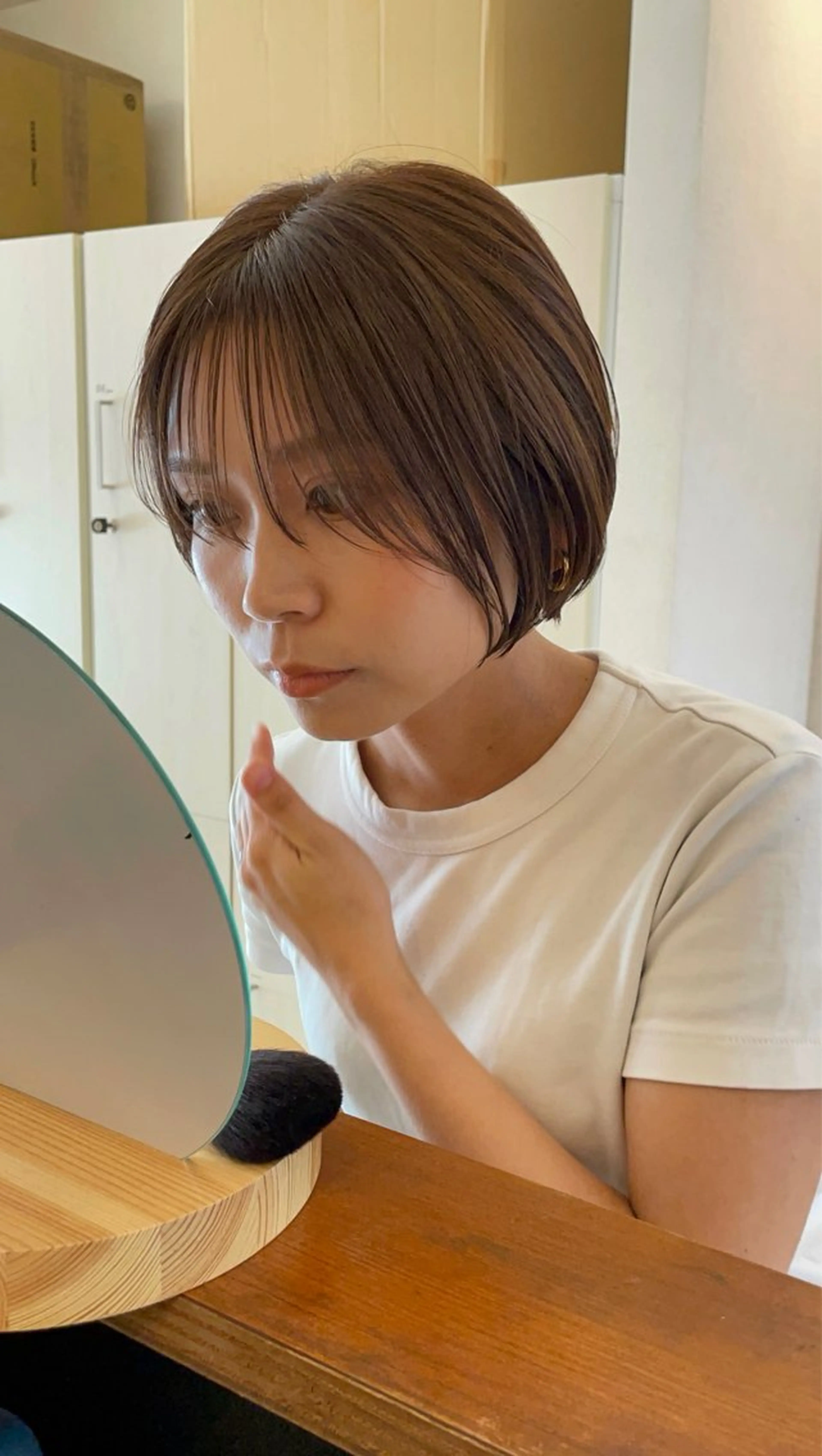 ショート カット ヘアカラー KAZU keshiki大名のヘアスタイル