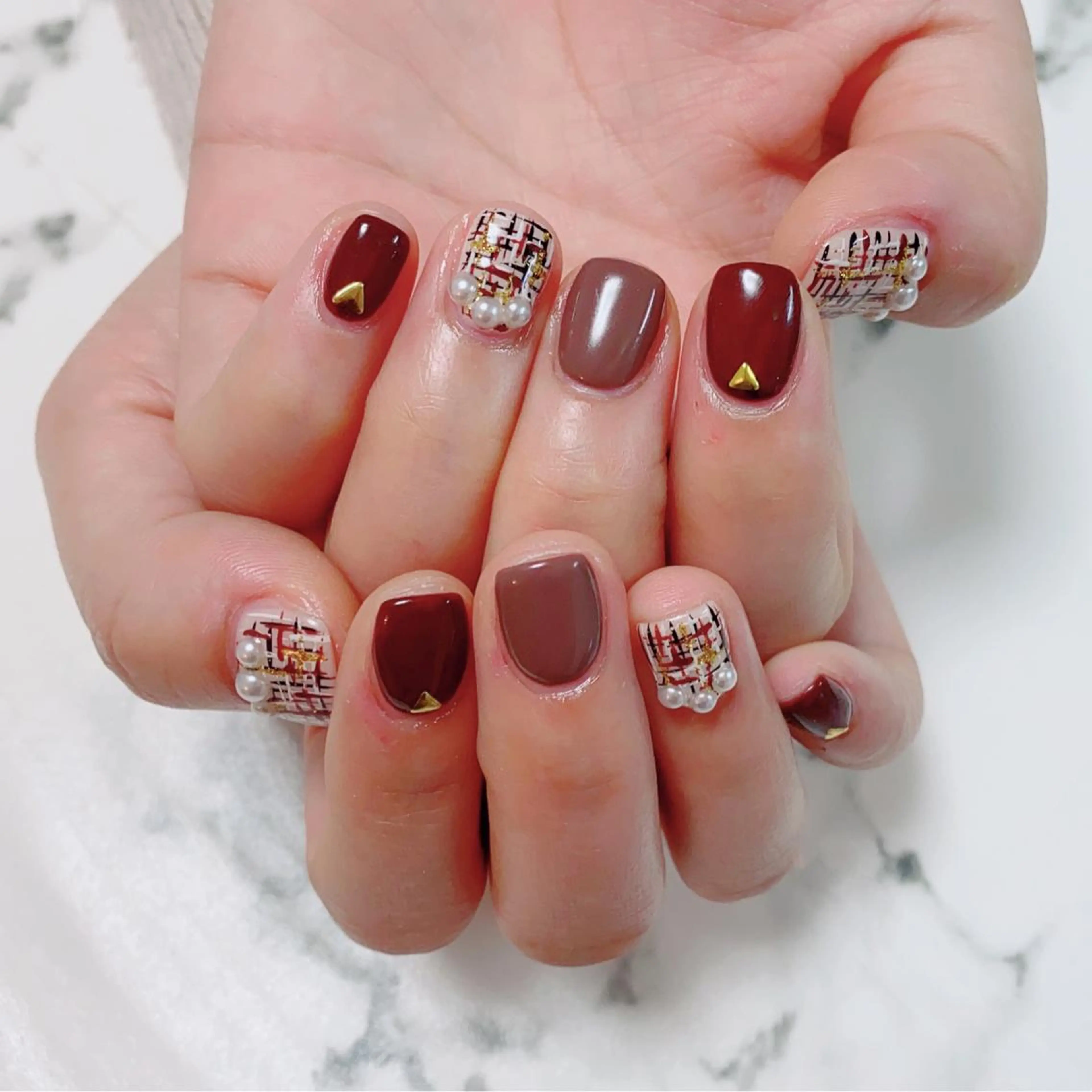 ロング カラー ネイル Q Free nailsのネイルデザイン