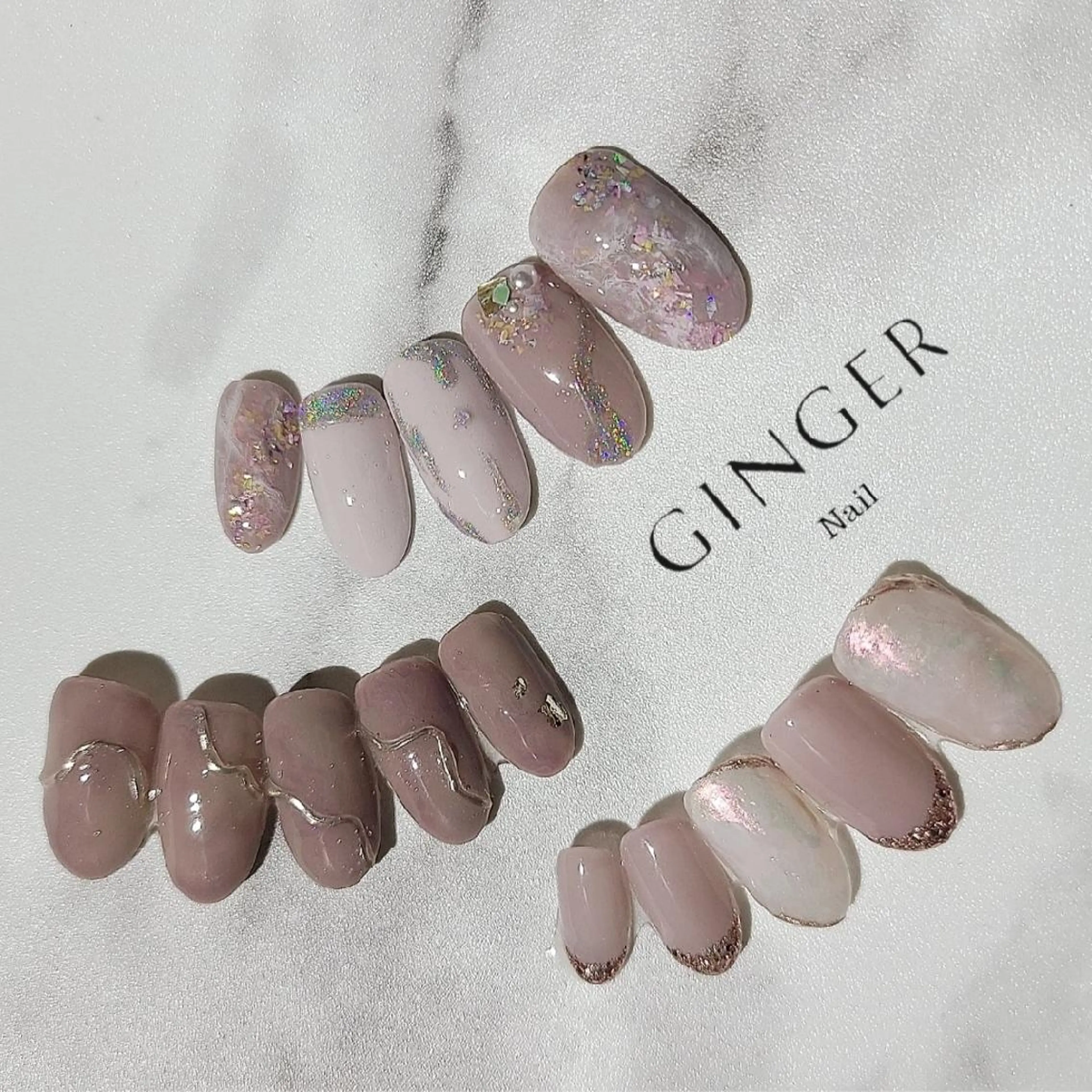 ネイル GINGER所属・GINGER  斎藤舞のネイルデザイン