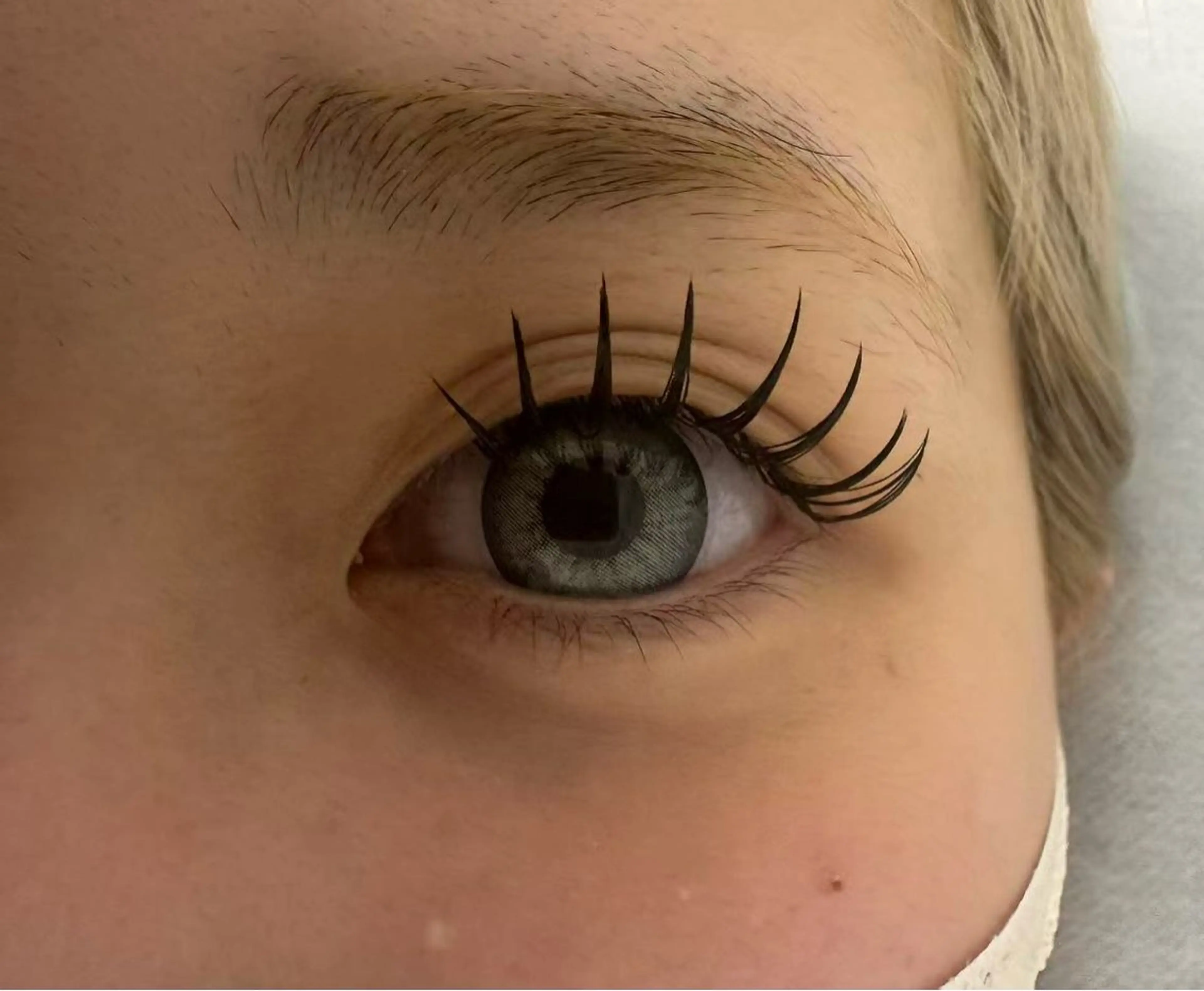 マツエク・マツパ 束感まつ毛 フラットラッシュ マツエク 池袋💖 チルザルトサロンのマツエク・マツパデザイン