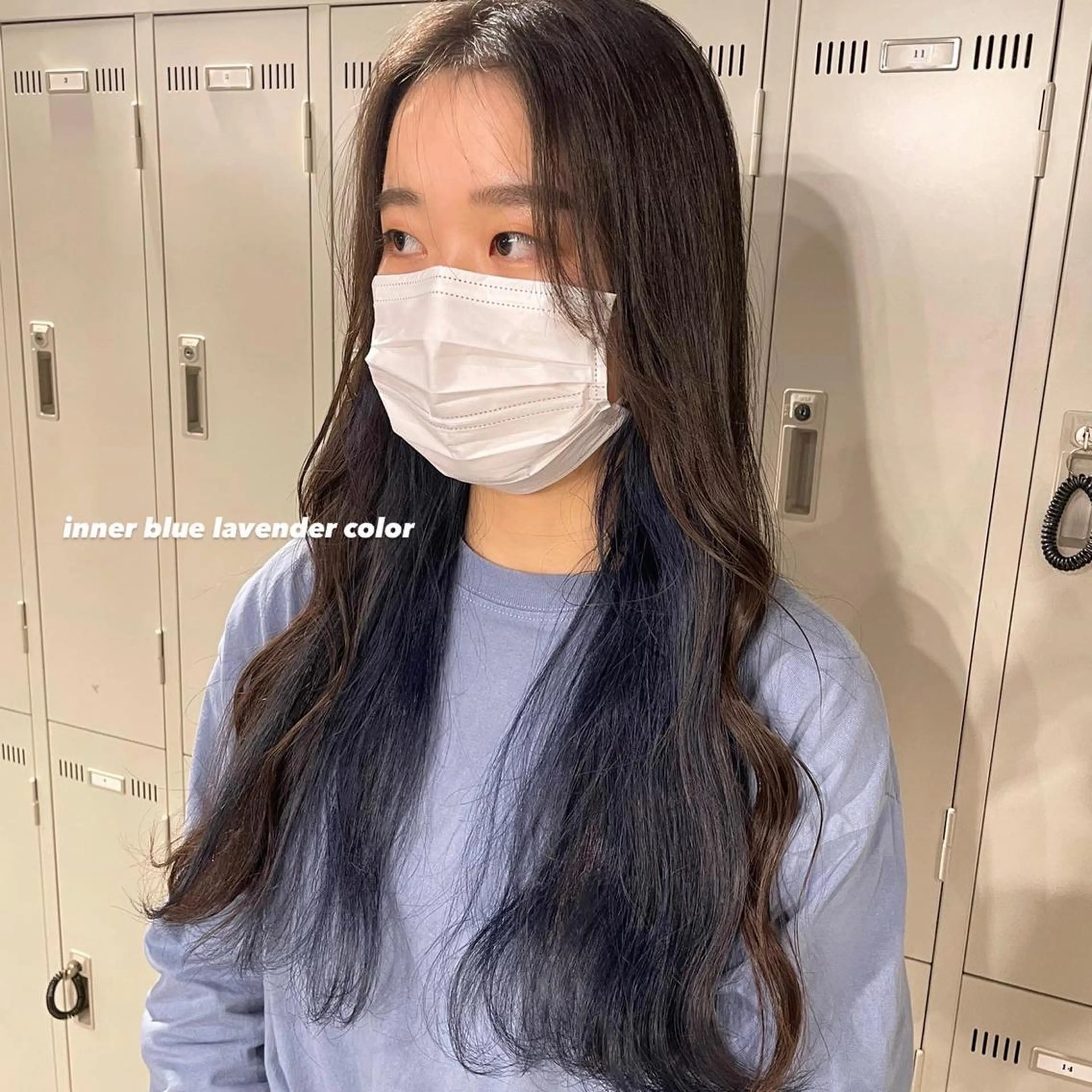 ロング カラー パーマ ヘアアレンジ メンズ キッズ ネイル マツエク・マツパ アイブロウ 透明感カラー・レイヤ ー🎀amika🎀のヘアスタイル