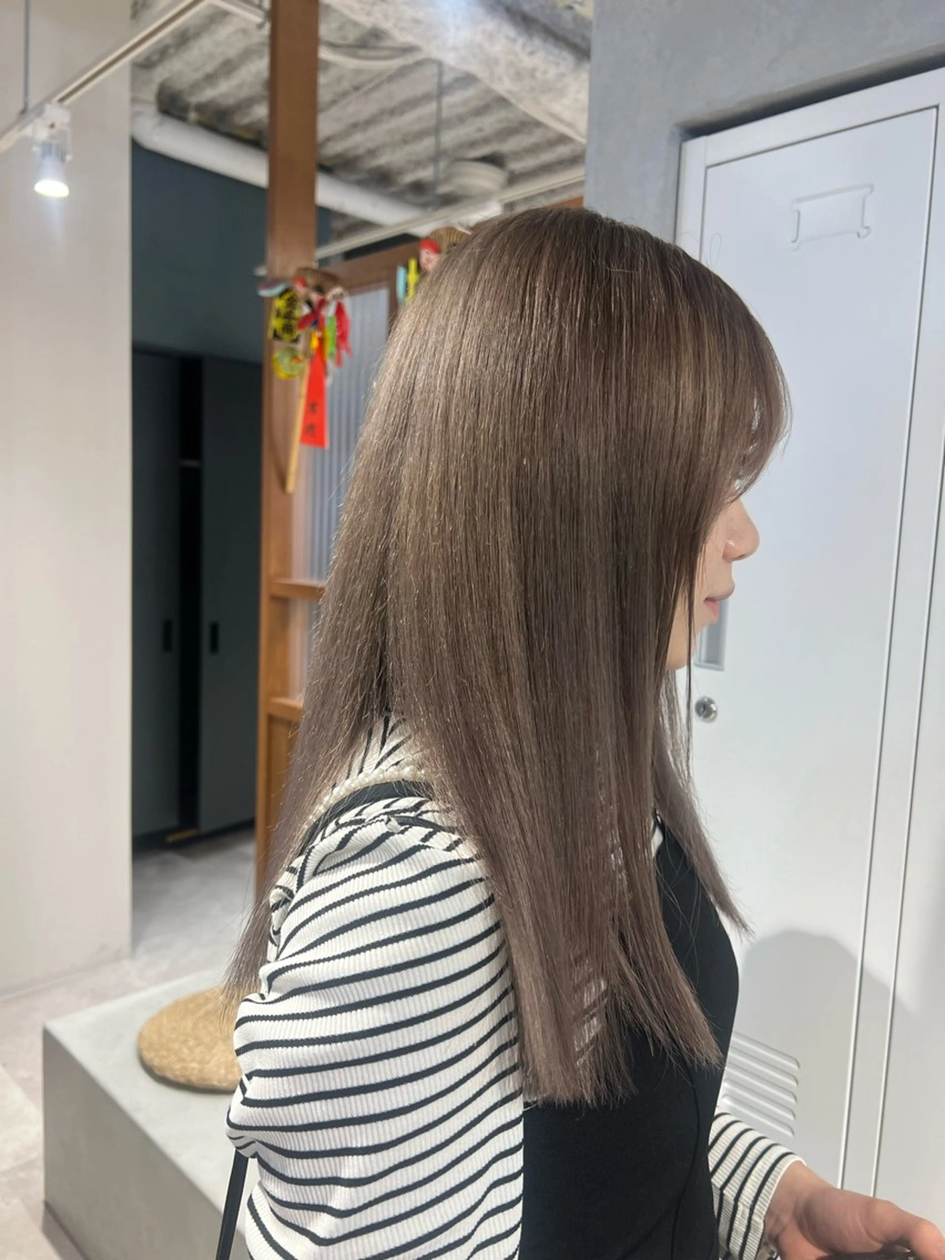 カラー カット ヘアカラー トリートメント 🎀 夏秋🎀のヘアスタイル