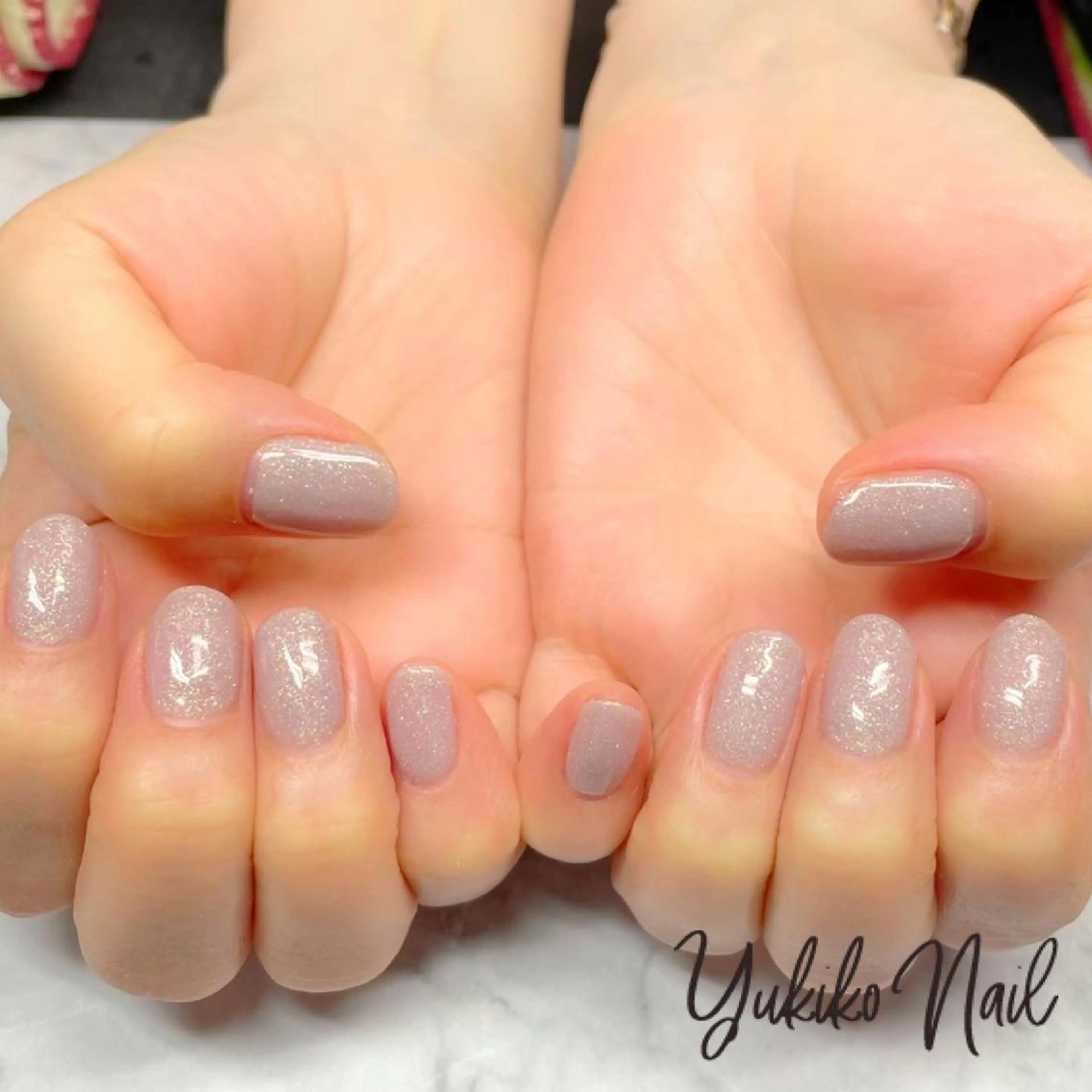 ネイル ワンカラーネイル ハンドネイル ユキコ ネイルのネイルデザイン