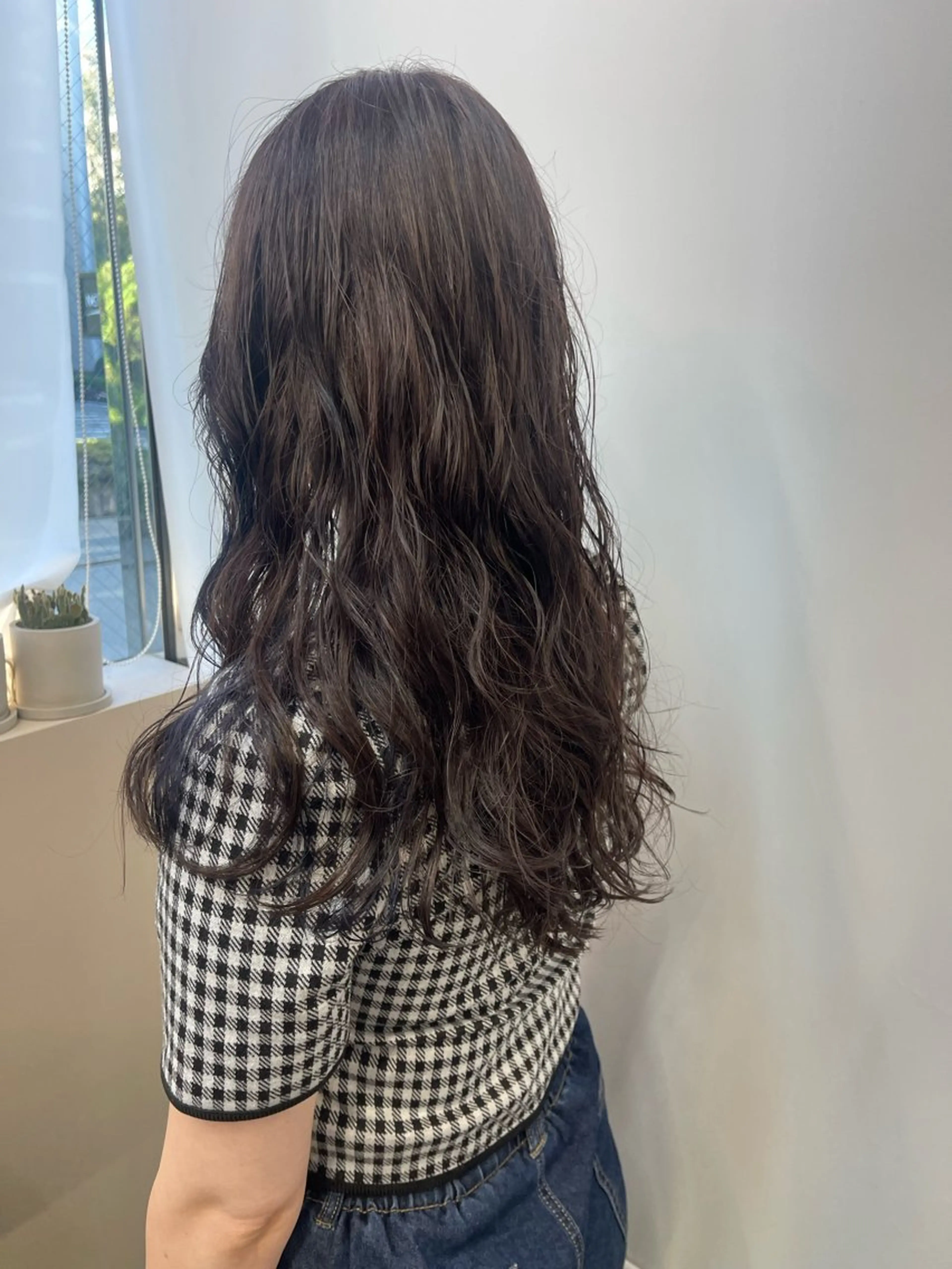 セミロング カラー パーマ カット ヘアカラー パーマ Peyp所属・早瀬 裕之のヘアスタイル