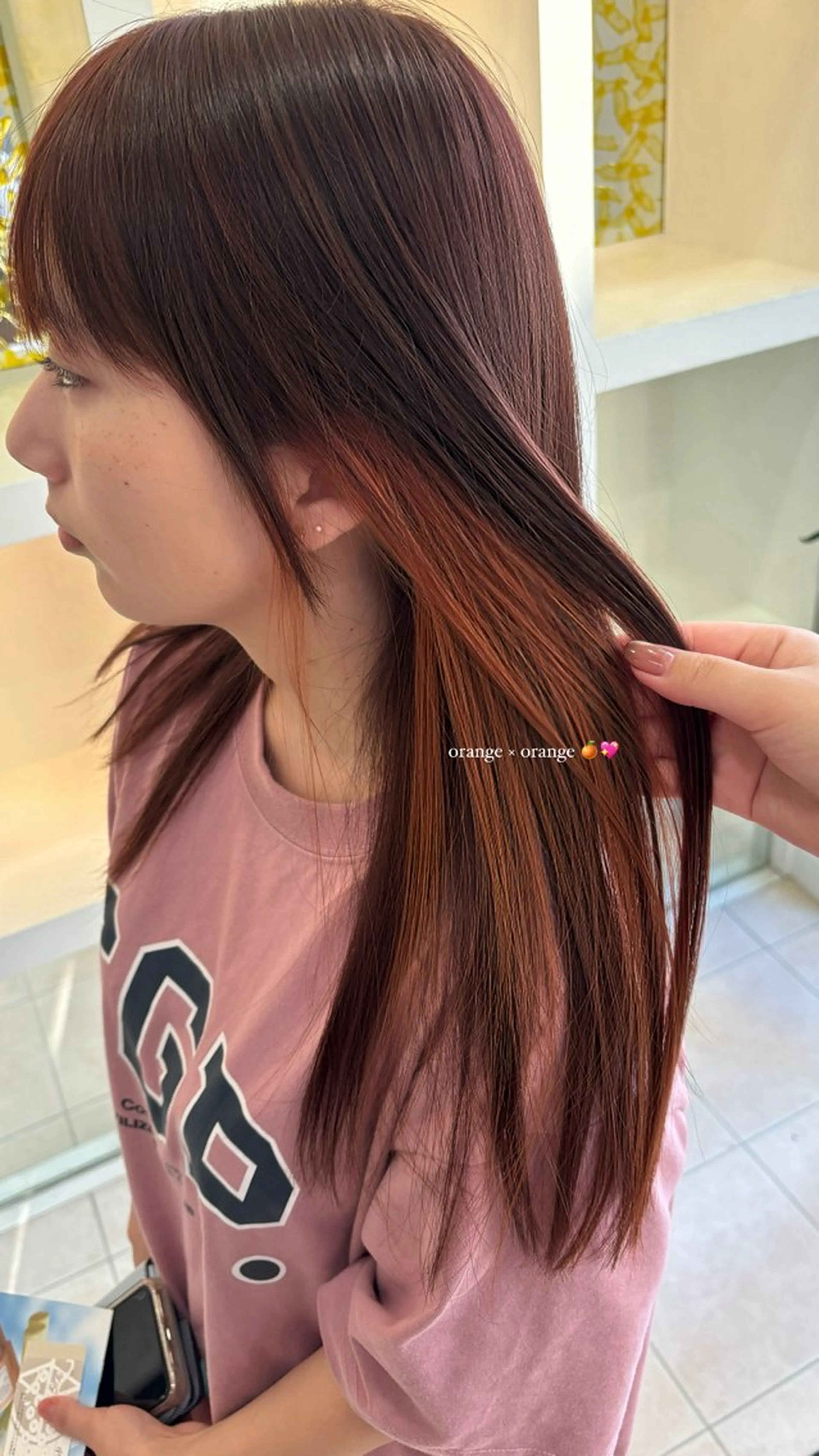 ロング alu所属・alu yuinaのヘアスタイル