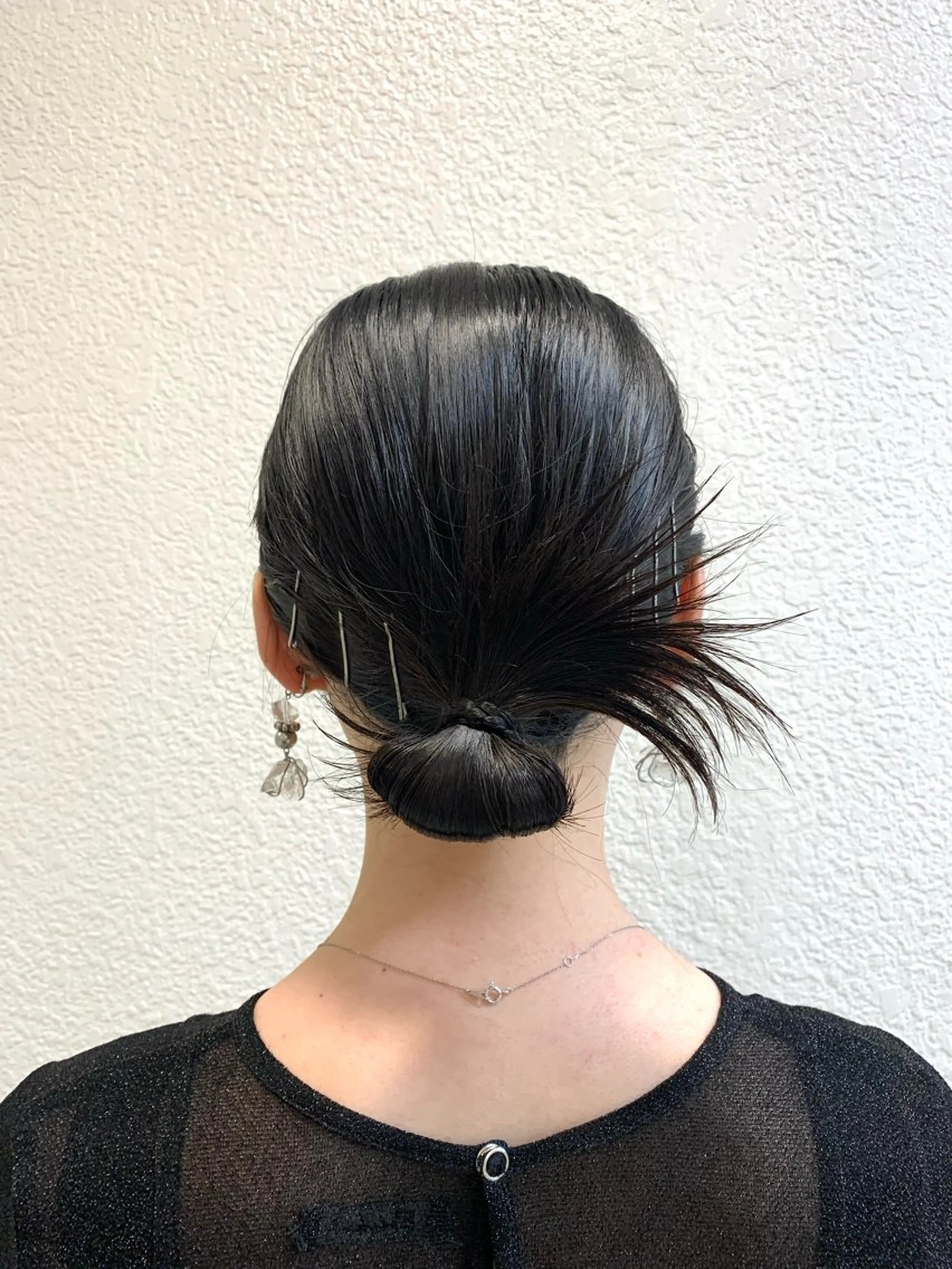 ミディアム ヘアアレンジ ヘアセット MINAMl 🌿のヘアスタイル