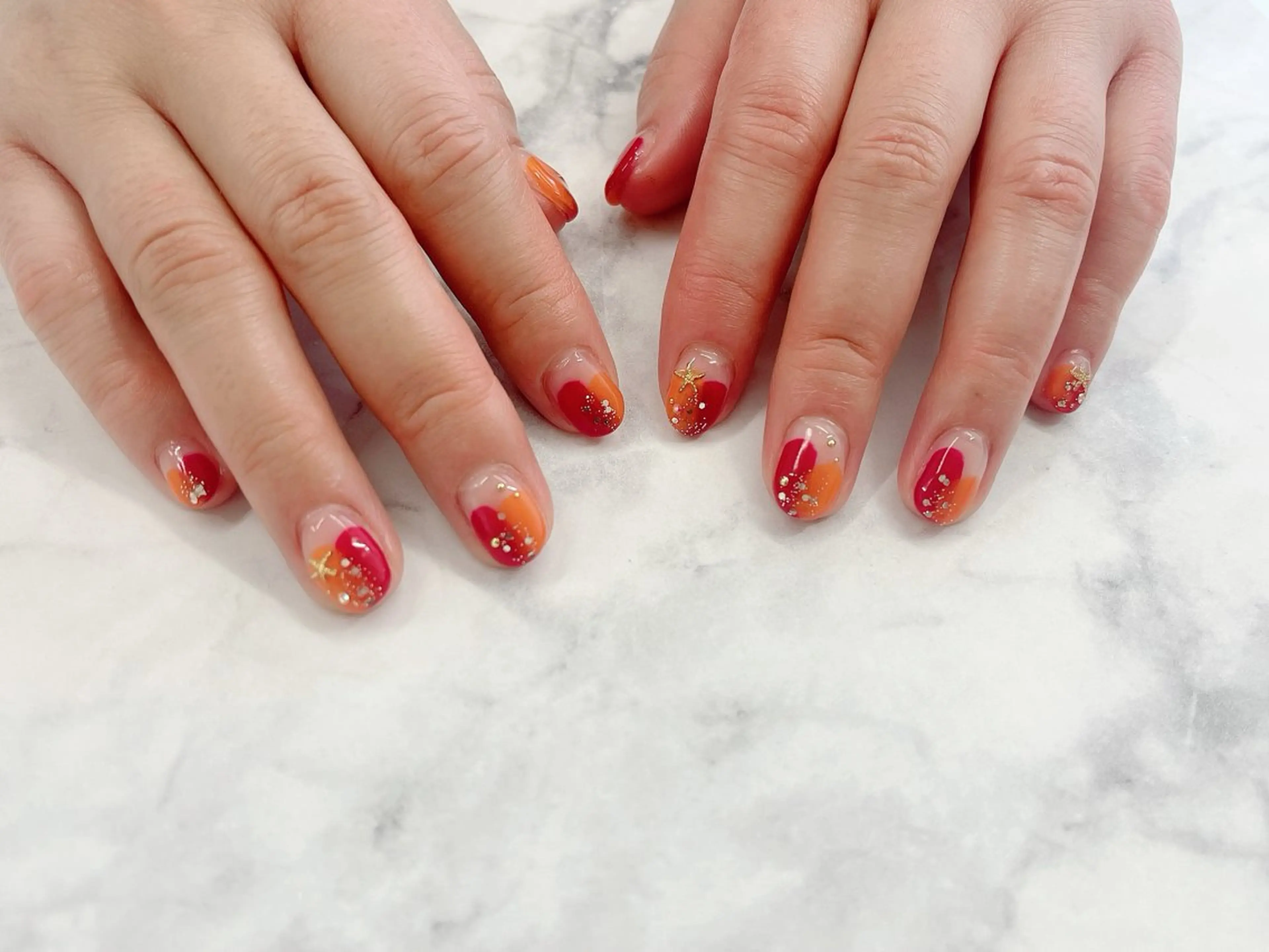 ネイル ハンドネイル ハンドケア Regene ARAKIのネイルデザイン