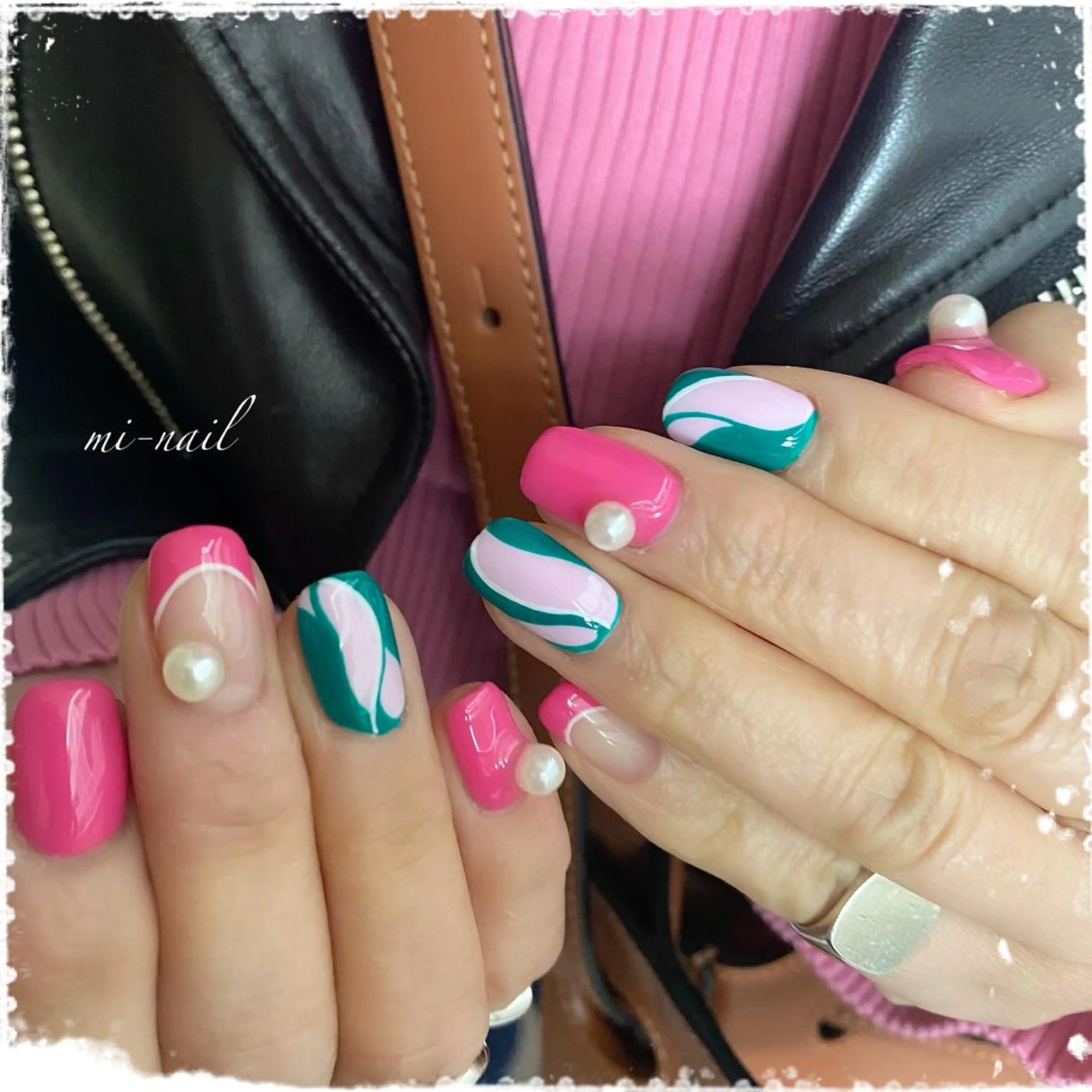 ネイル ハンドネイル ..mi_nail..所属・..mi-nail ..のネイルデザイン