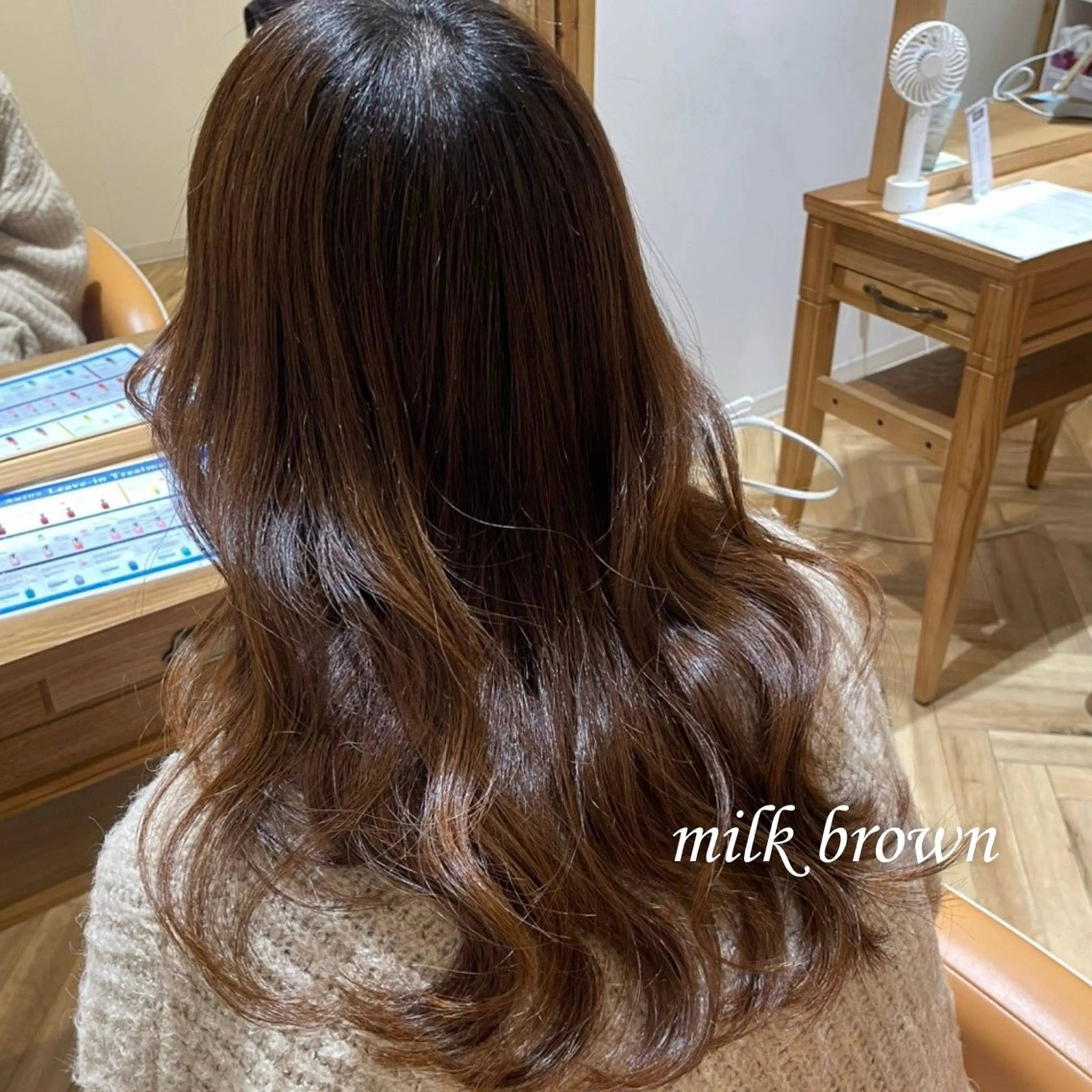 セミロング カラー ✨似合わせstyle ✨mei🦋のヘアスタイル