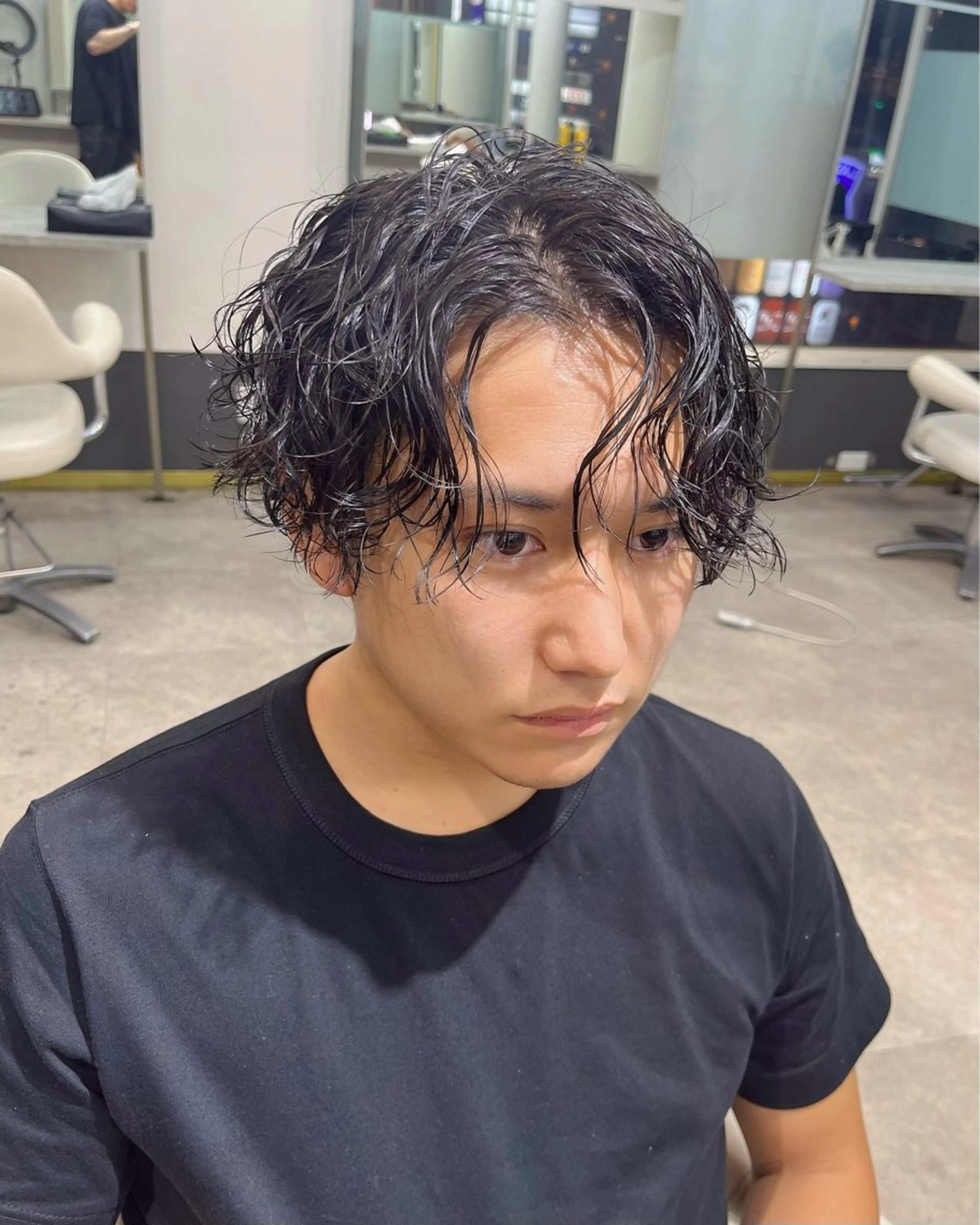 【メンズ限定】カット+ケアパーマ💇🏼✨最割引メニュー🤲の写真
