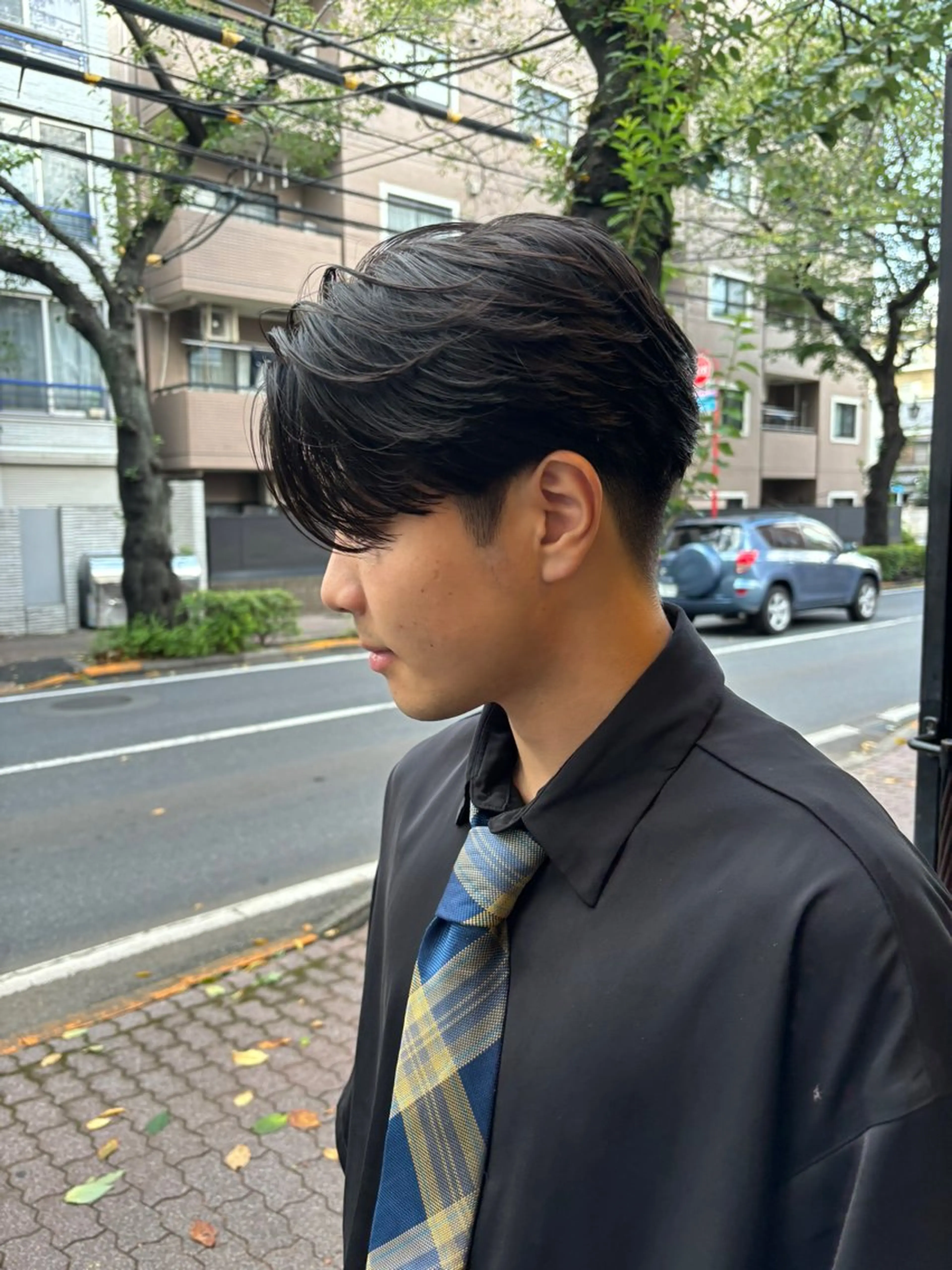 メンズ メンズパーマ パーマ メンズパーマ/ 上原琉介のヘアスタイル