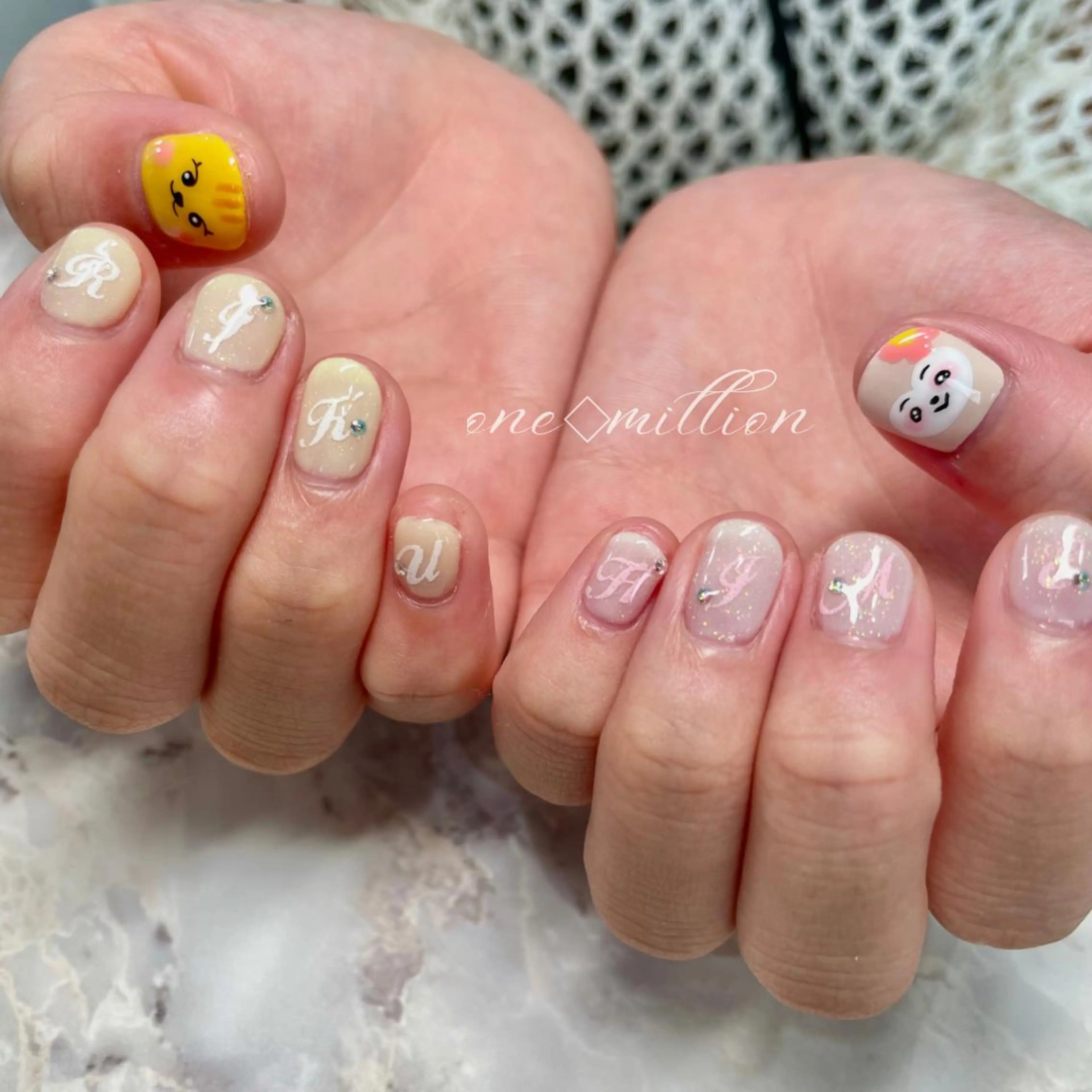 ネイル nail salon ワンミリオンのネイルデザイン
