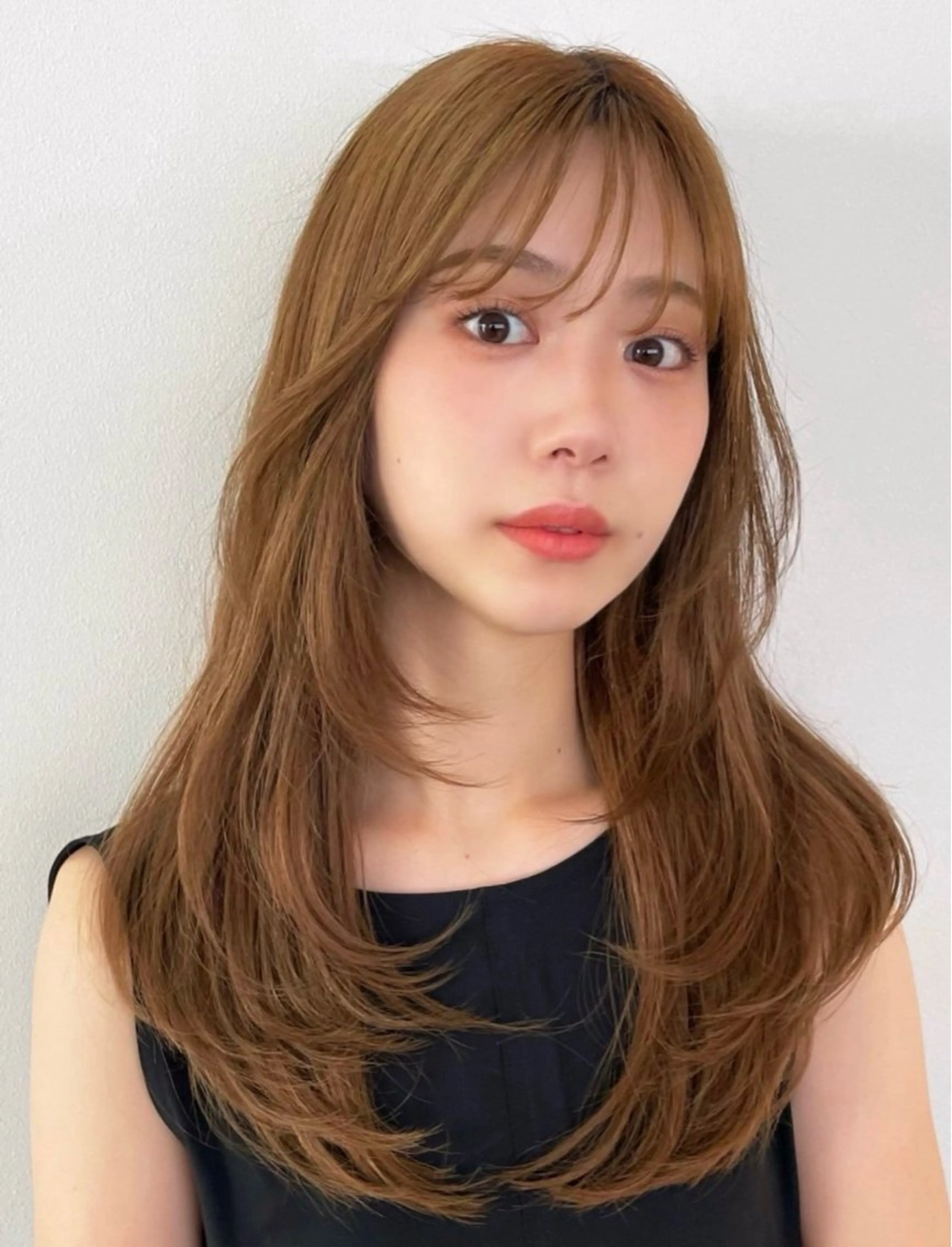 ロング カラー COALL nex the salon所属・Riria✨ 透明感カラーのヘアスタイル