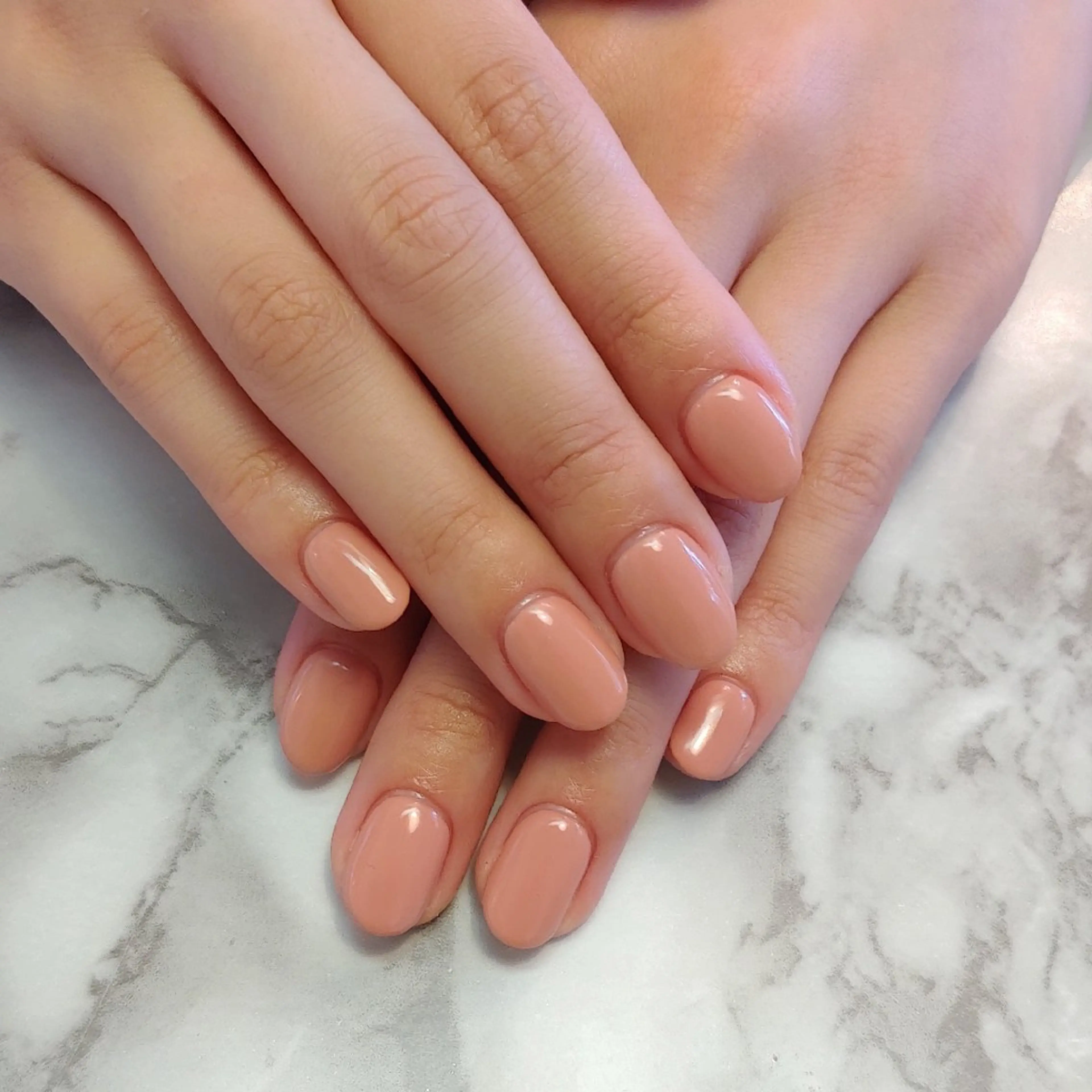 ネイル ワンカラーネイル ジェヌインネイル 河内のネイルデザイン