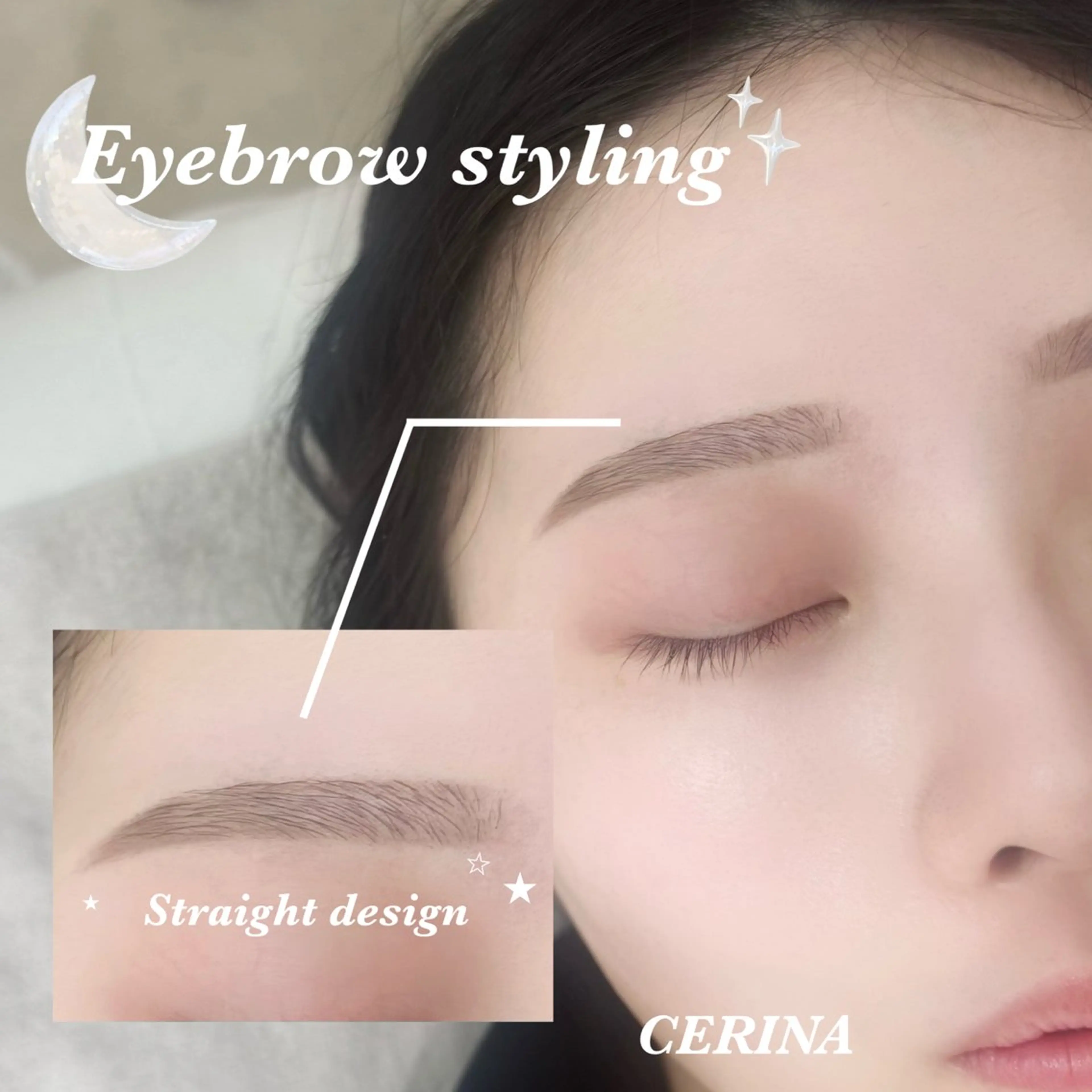 アイブロウ CERINA Miiのマツエク・マツパデザイン