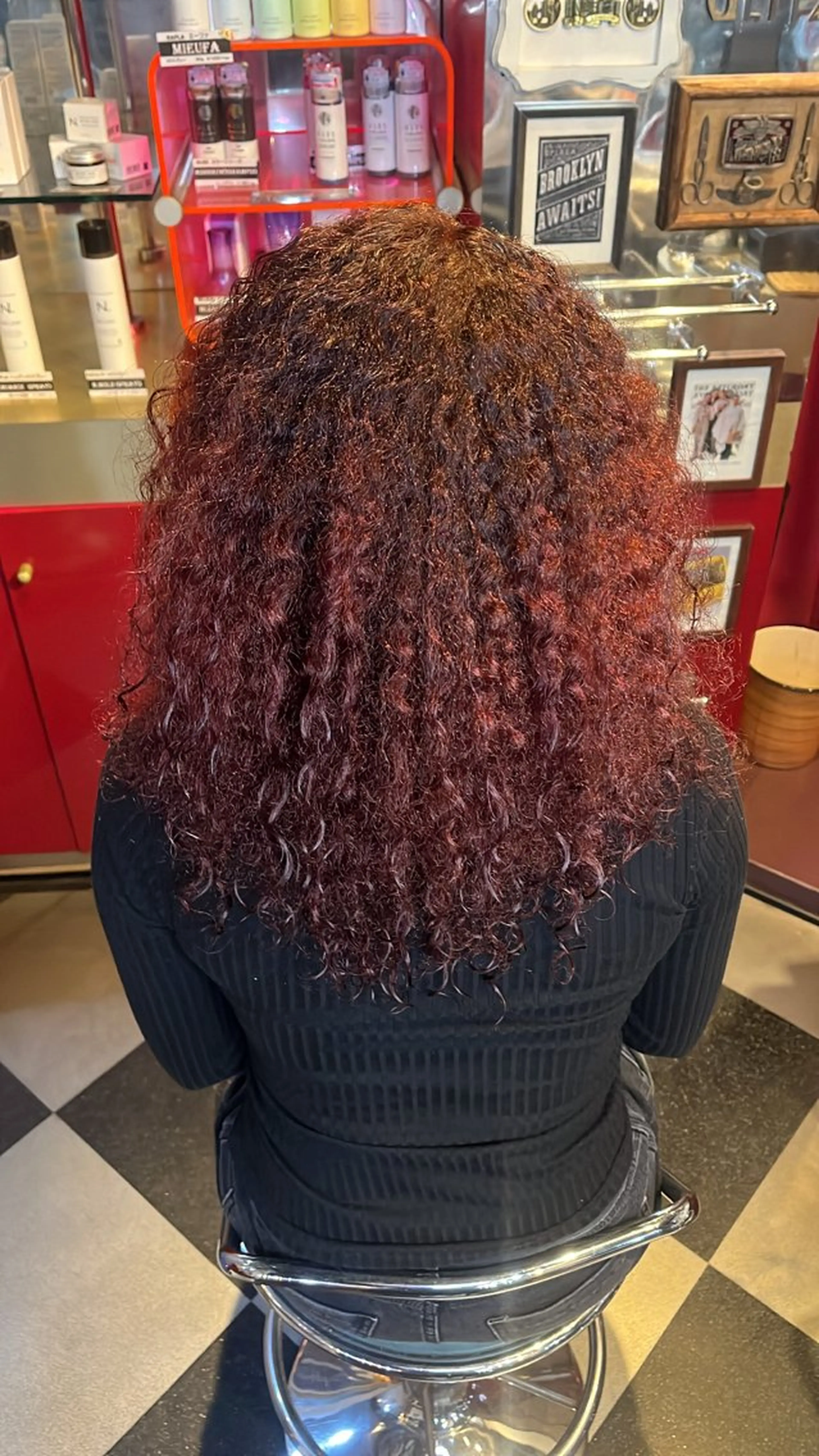 セミロング カラー デザインカラー/ ブリーチ/コーンロウのヘアスタイル