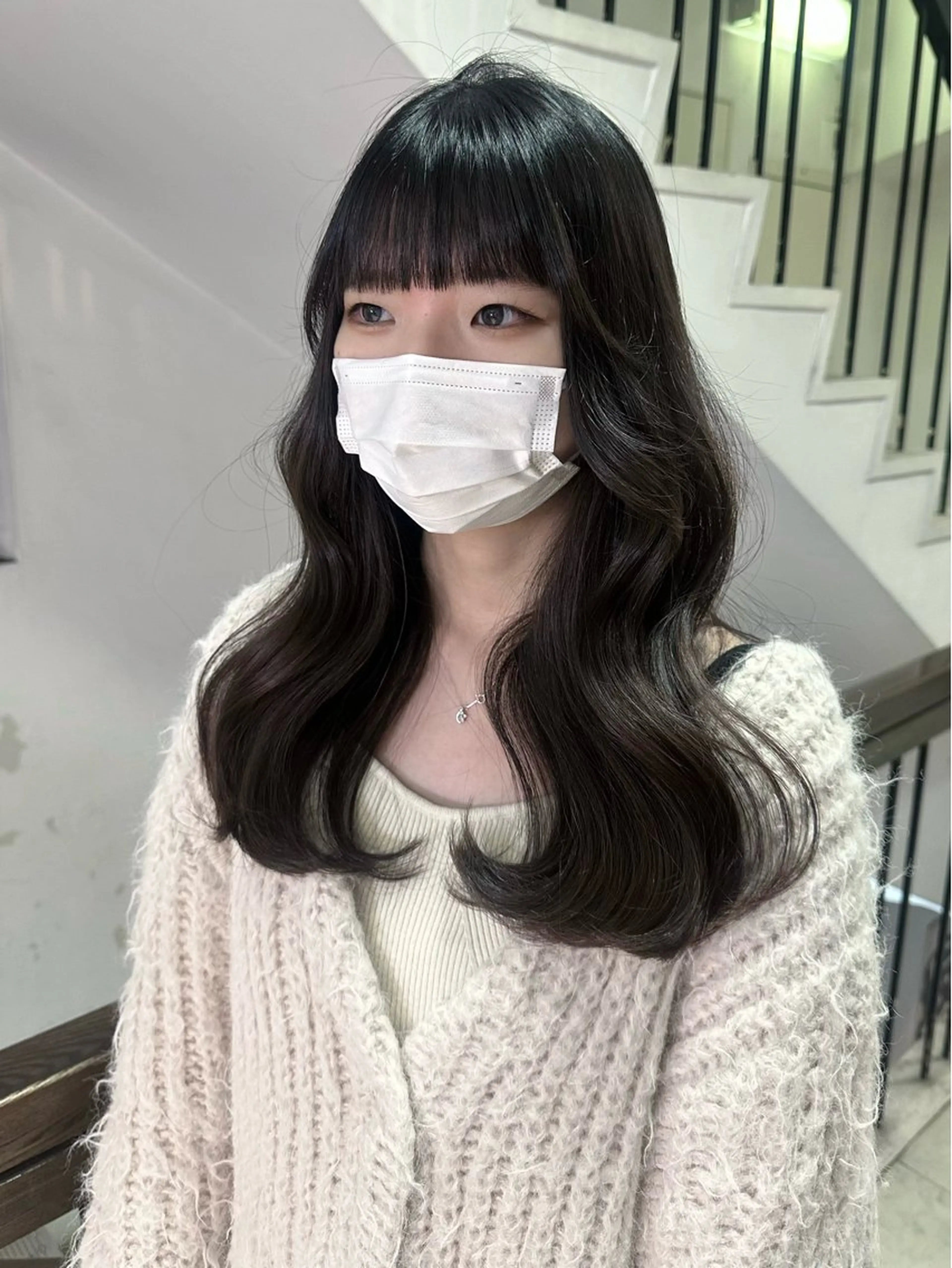 ロング カラー くびれヘア 'AXIS wakanaのヘアスタイル