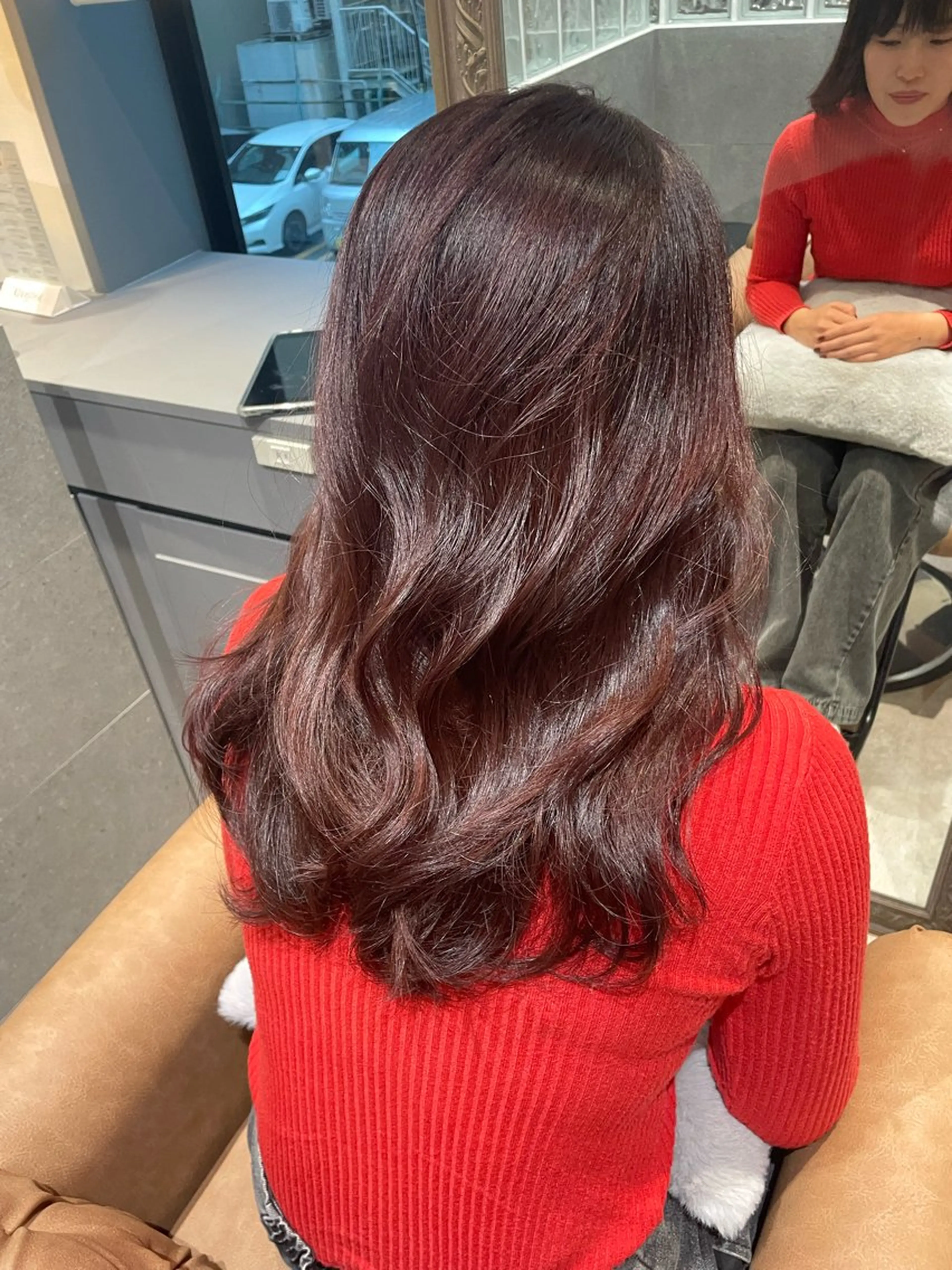 ロング カラー ヘアカラー トリートメント 韓国ヘア/髪質改善 /Harunaのヘアスタイル