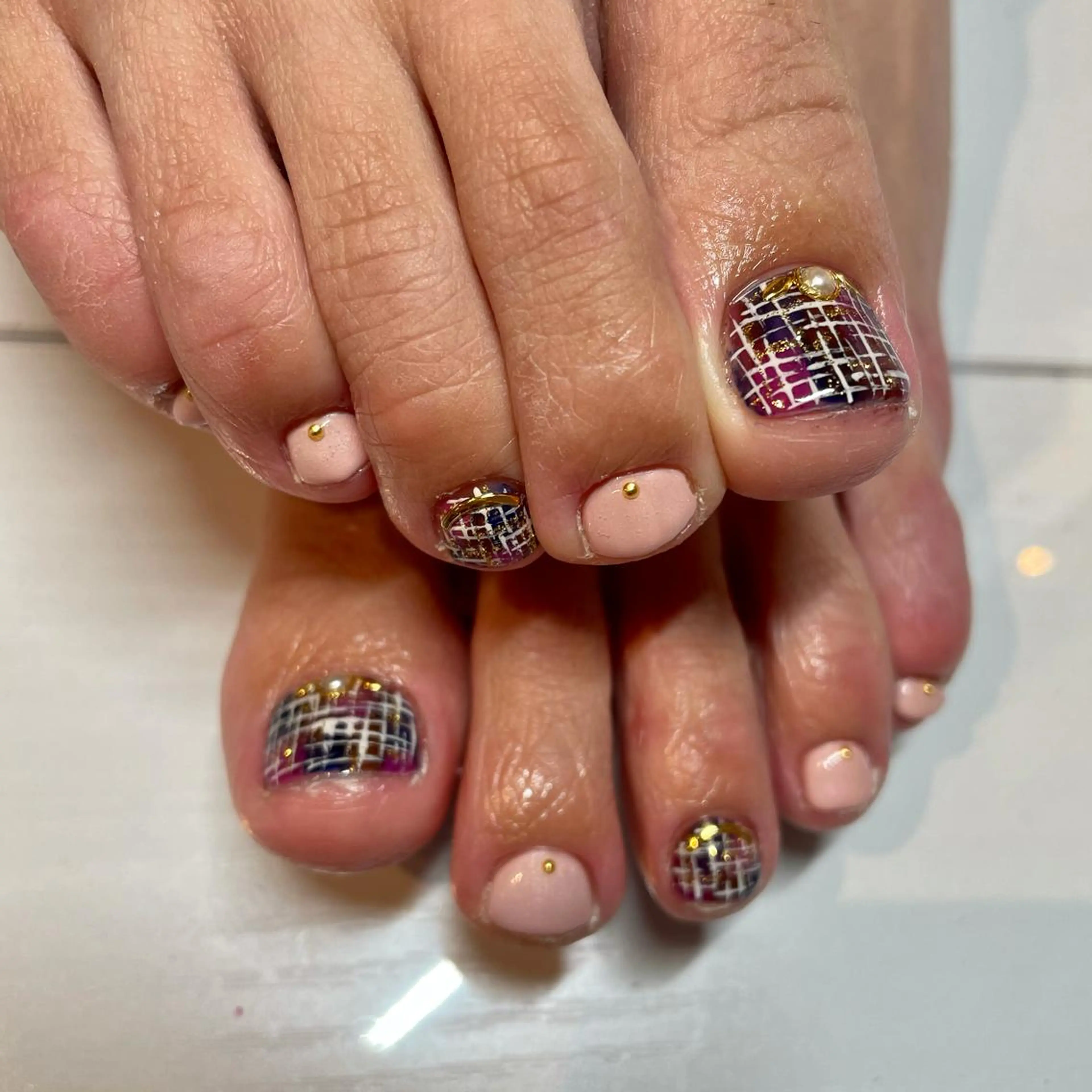 ネイル フットネイル Tocowaka マエダのネイルデザイン