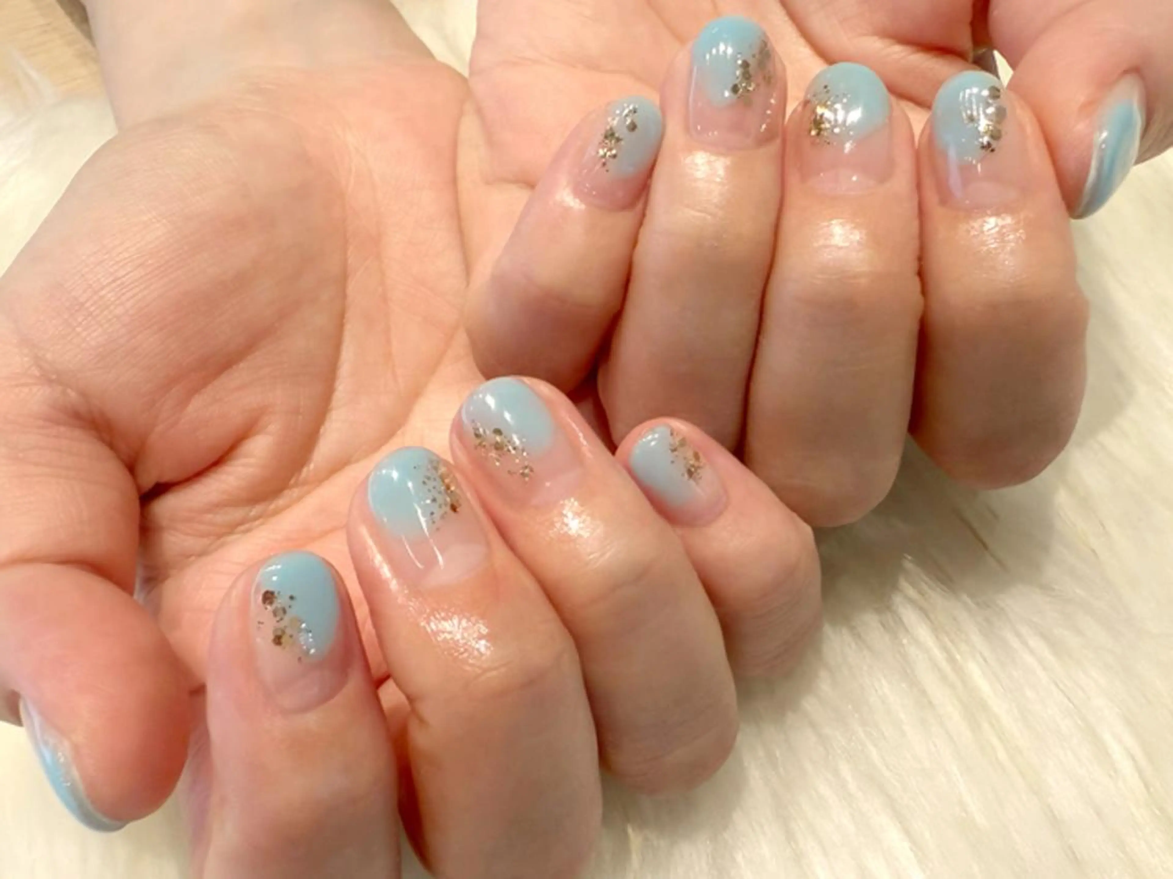 ネイル ニュアンスネイル ハンドネイル Kanai Harukaのネイルデザイン