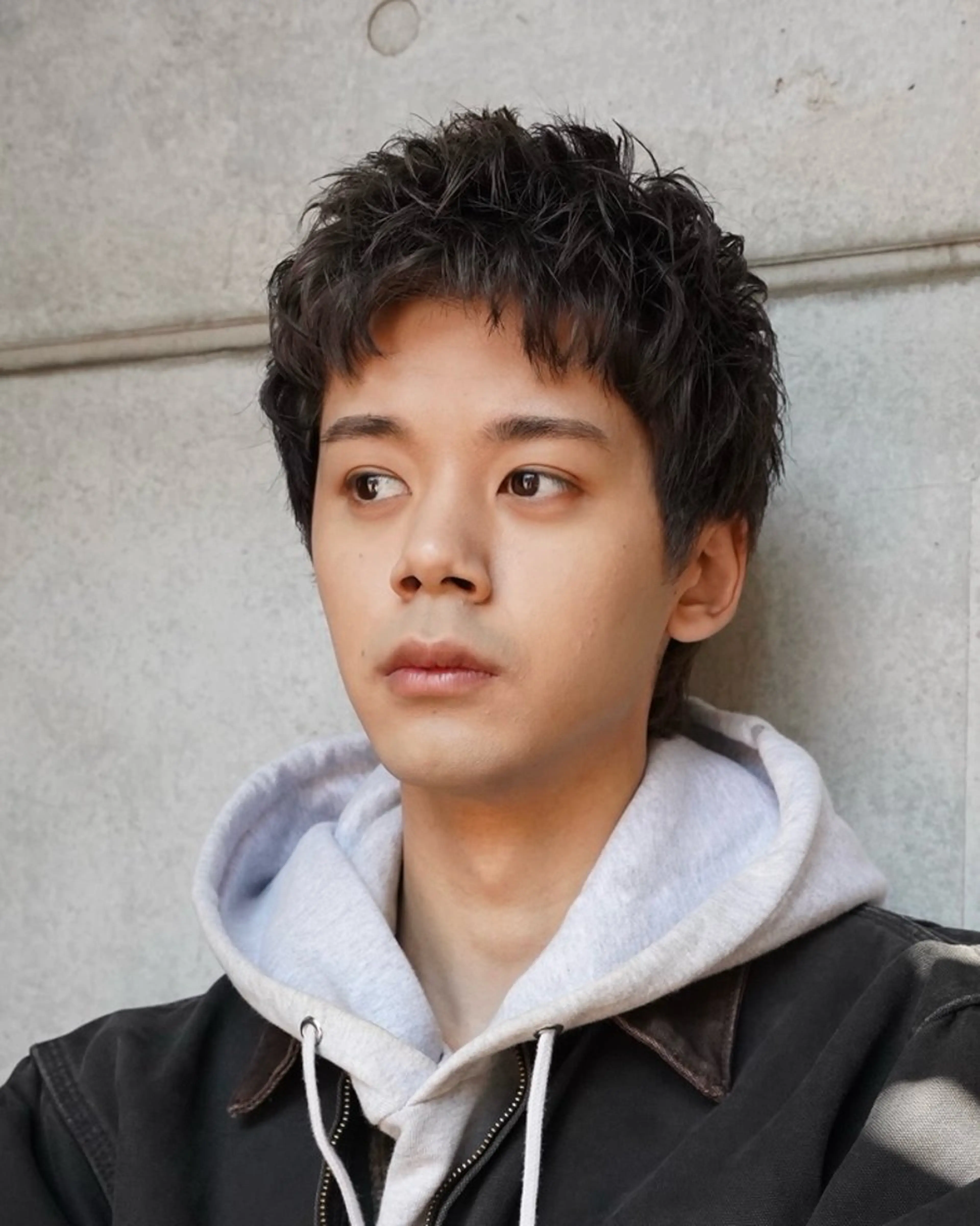 ショート パーマ メンズ メンズハイトーン メンズパーマ メンズショート スパイキーショート ショートヘア カット ヘアカラー トリートメント スパイキーショート メンズ特化/鈴木美璃のヘアスタイル