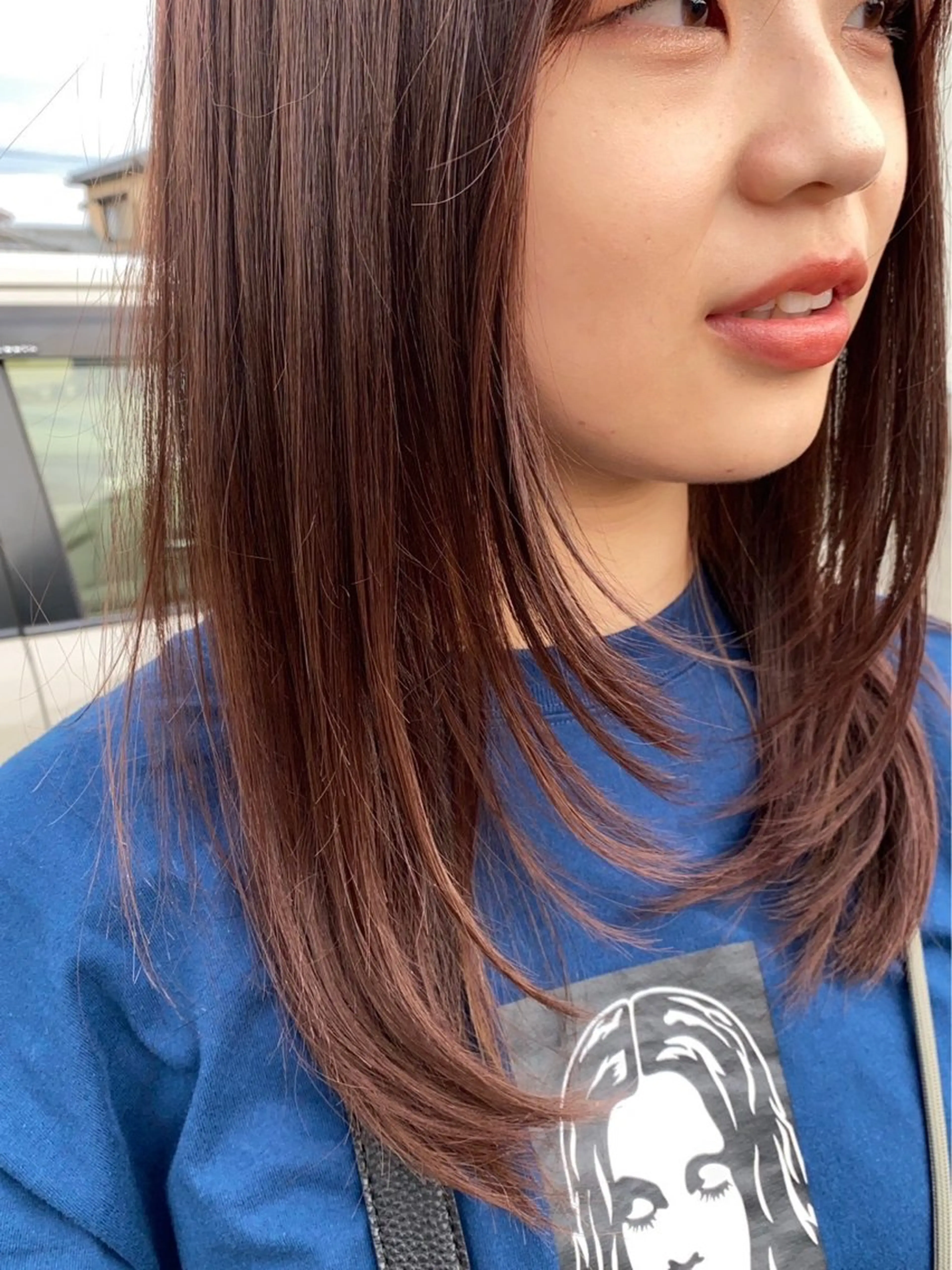 イルミナ/アドミオカラー＋髪質改善トリートメントの写真