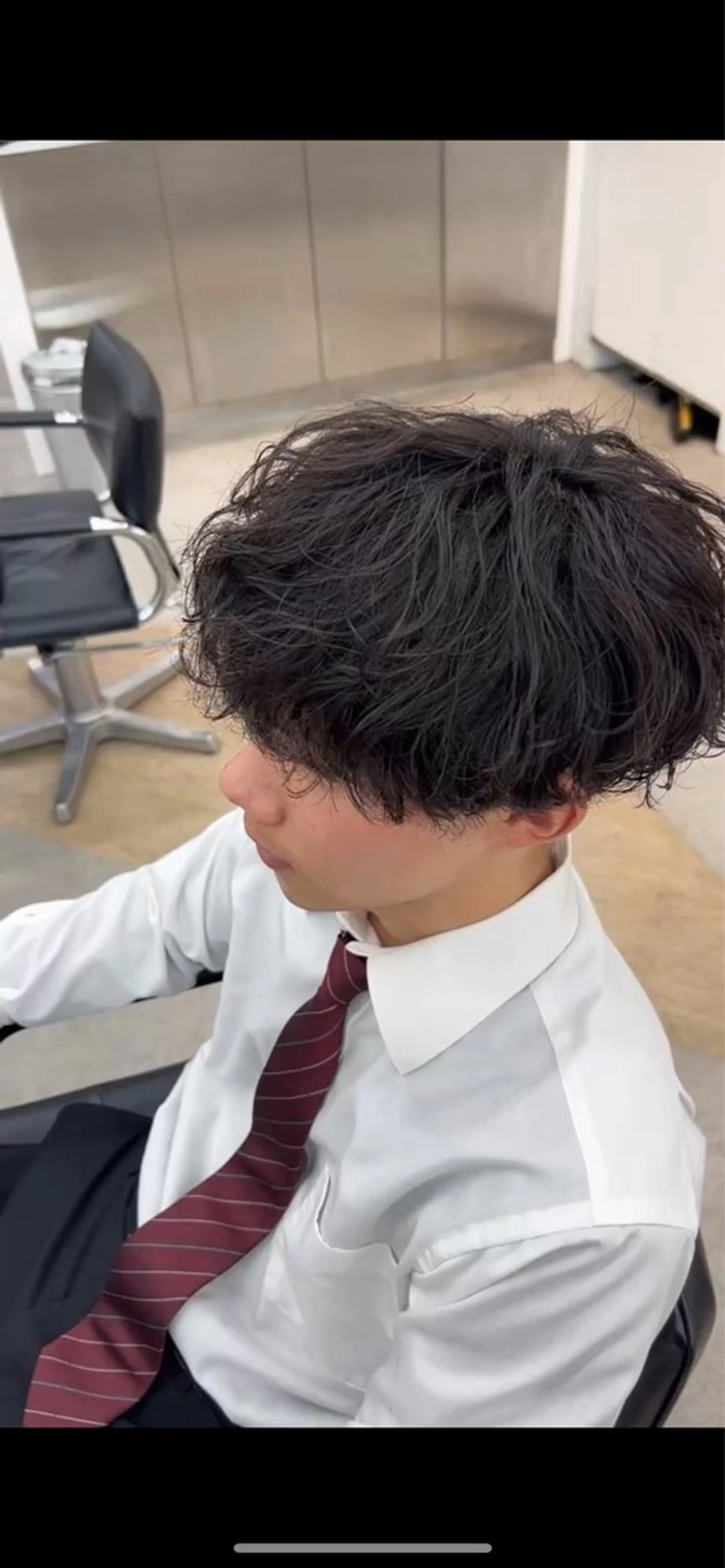 パーマ メンズ パーマ 🌀toa/波巻き✨ /メンズパーマ／栄のヘアスタイル