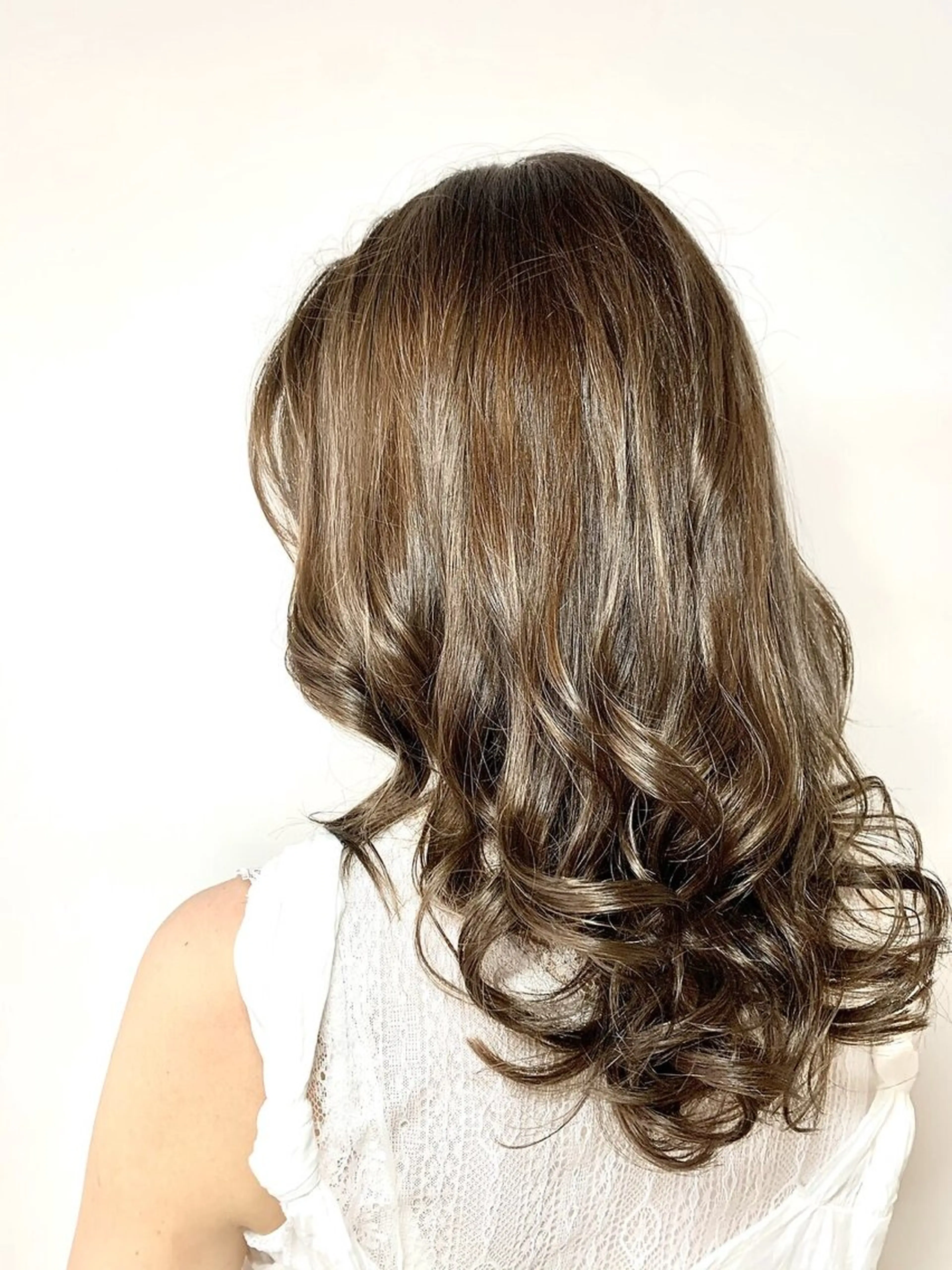 セミロング エクファ📍 マスダのヘアスタイル