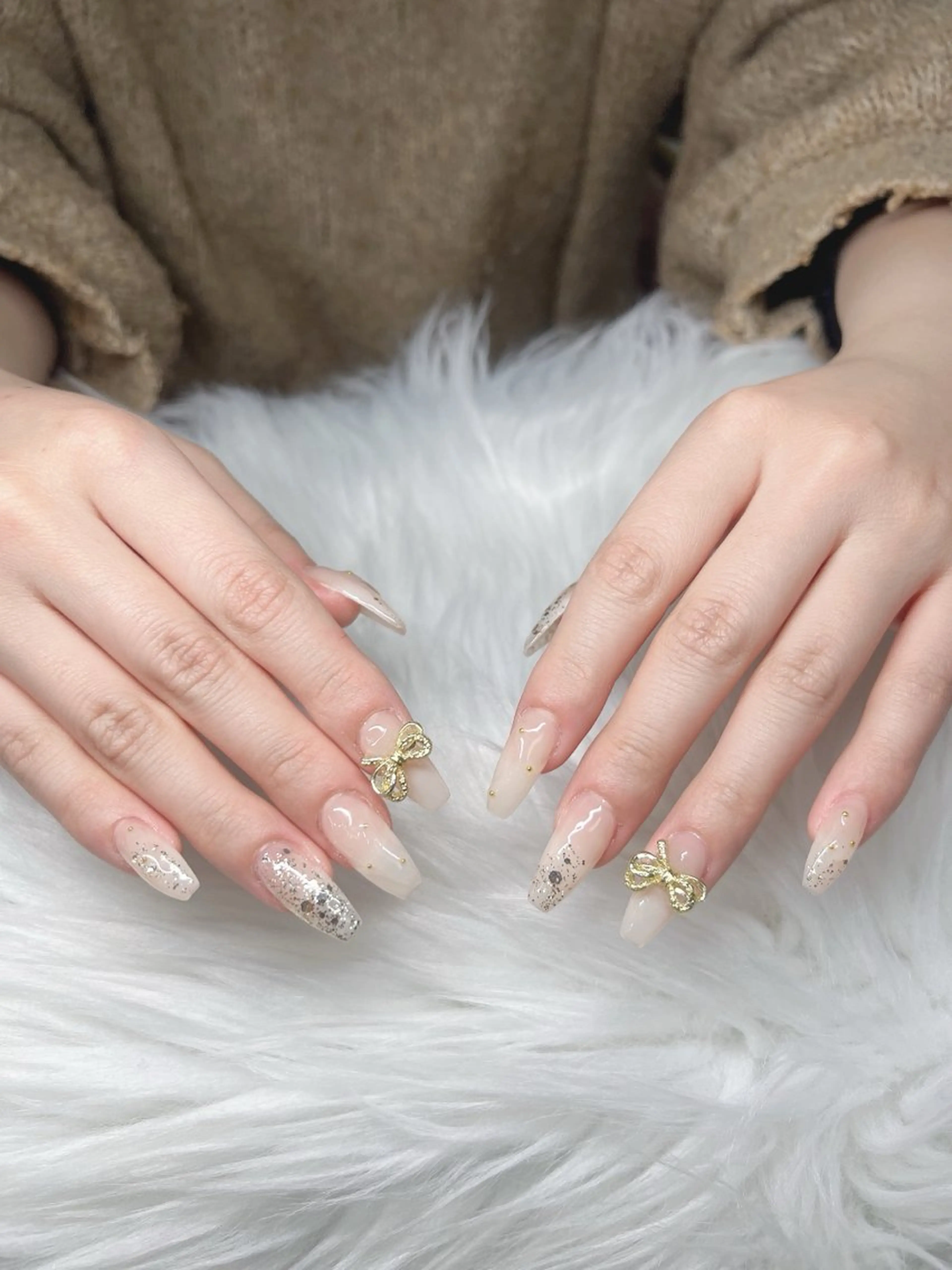 ネイル ハンドネイル Lee Nails チップ長さだし専門店のネイルデザイン