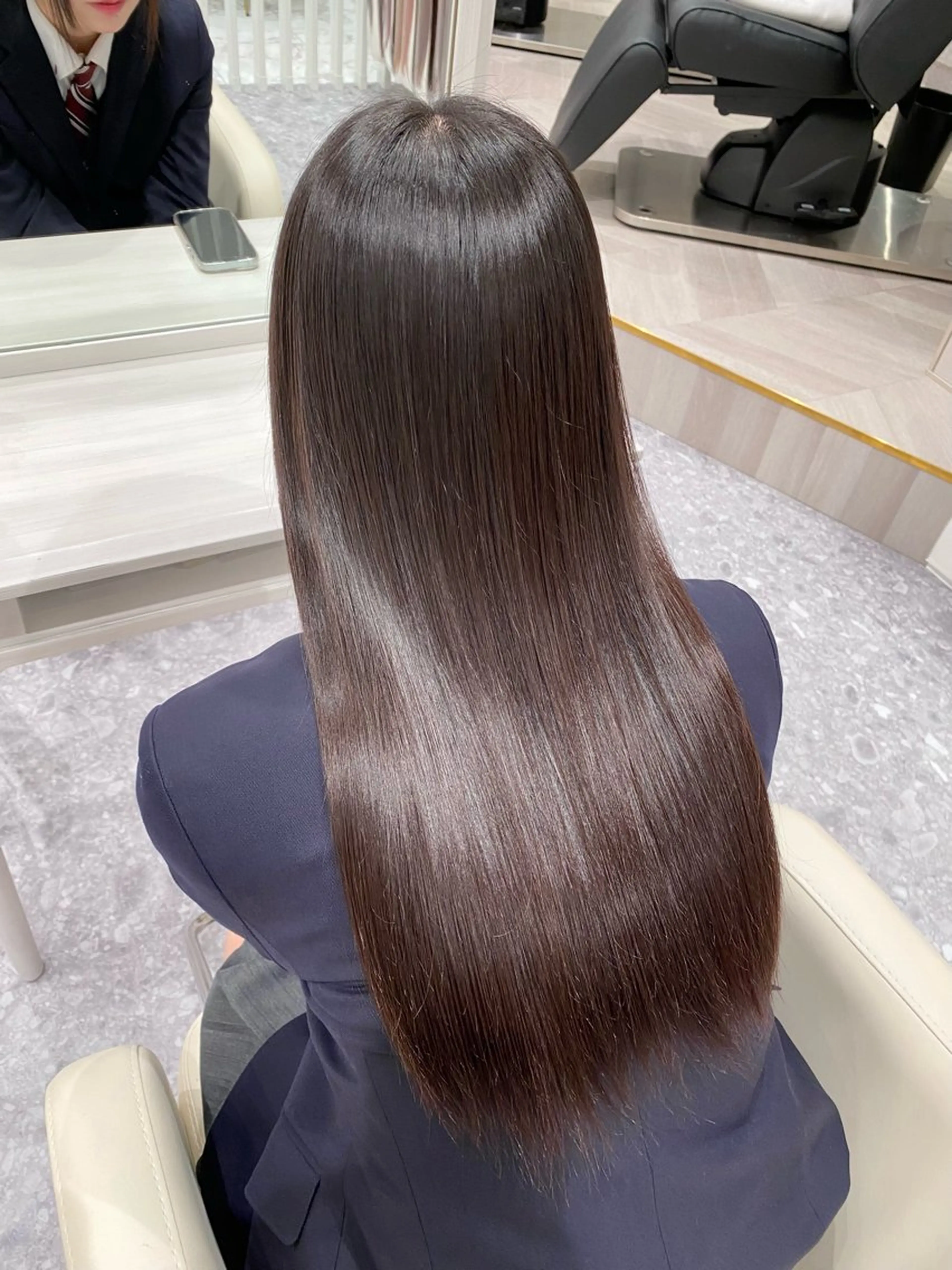 ロング 髪質改善 トリートメント 山本 珠里のヘアスタイル