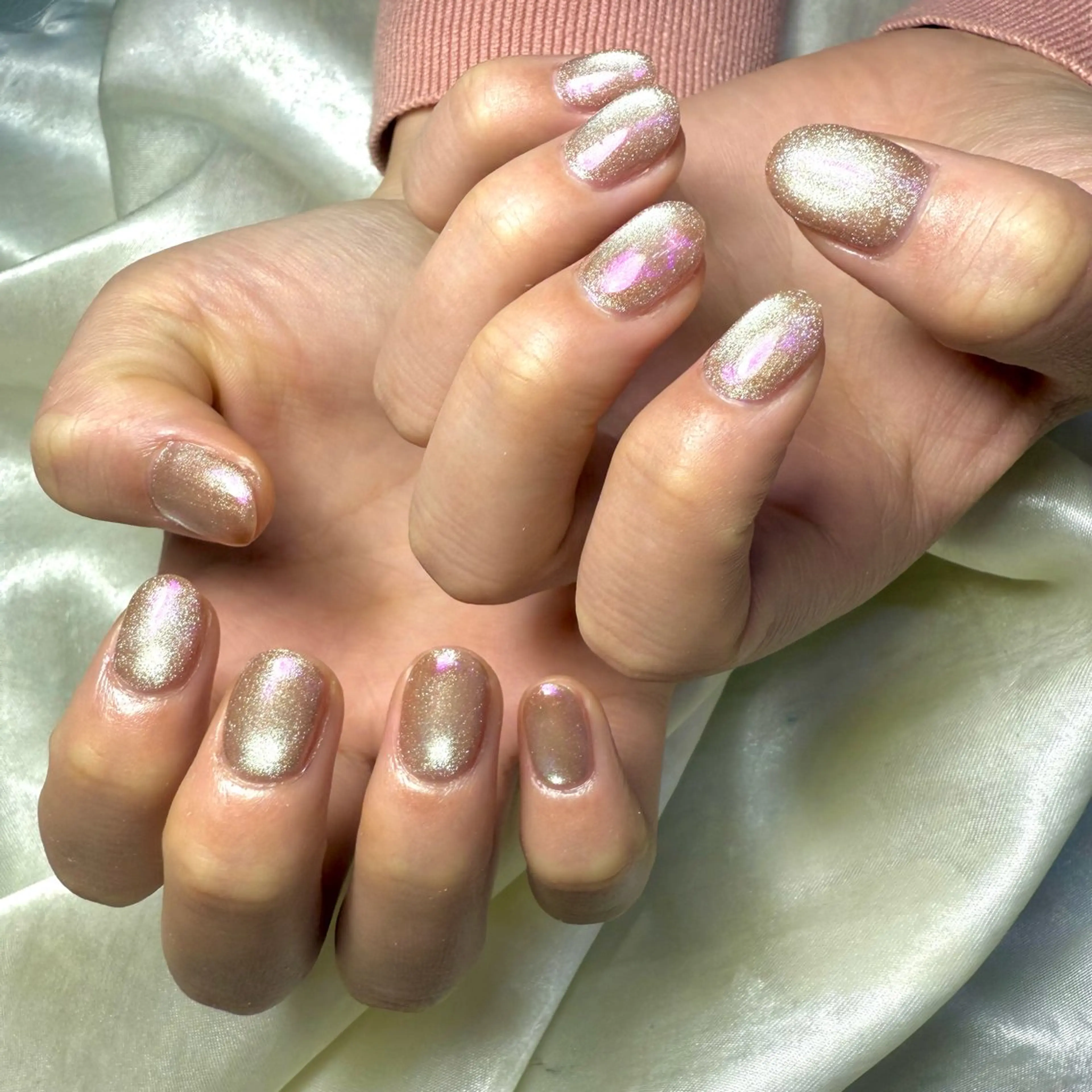 ネイル オーロラネイル elche SHOKOのネイルデザイン