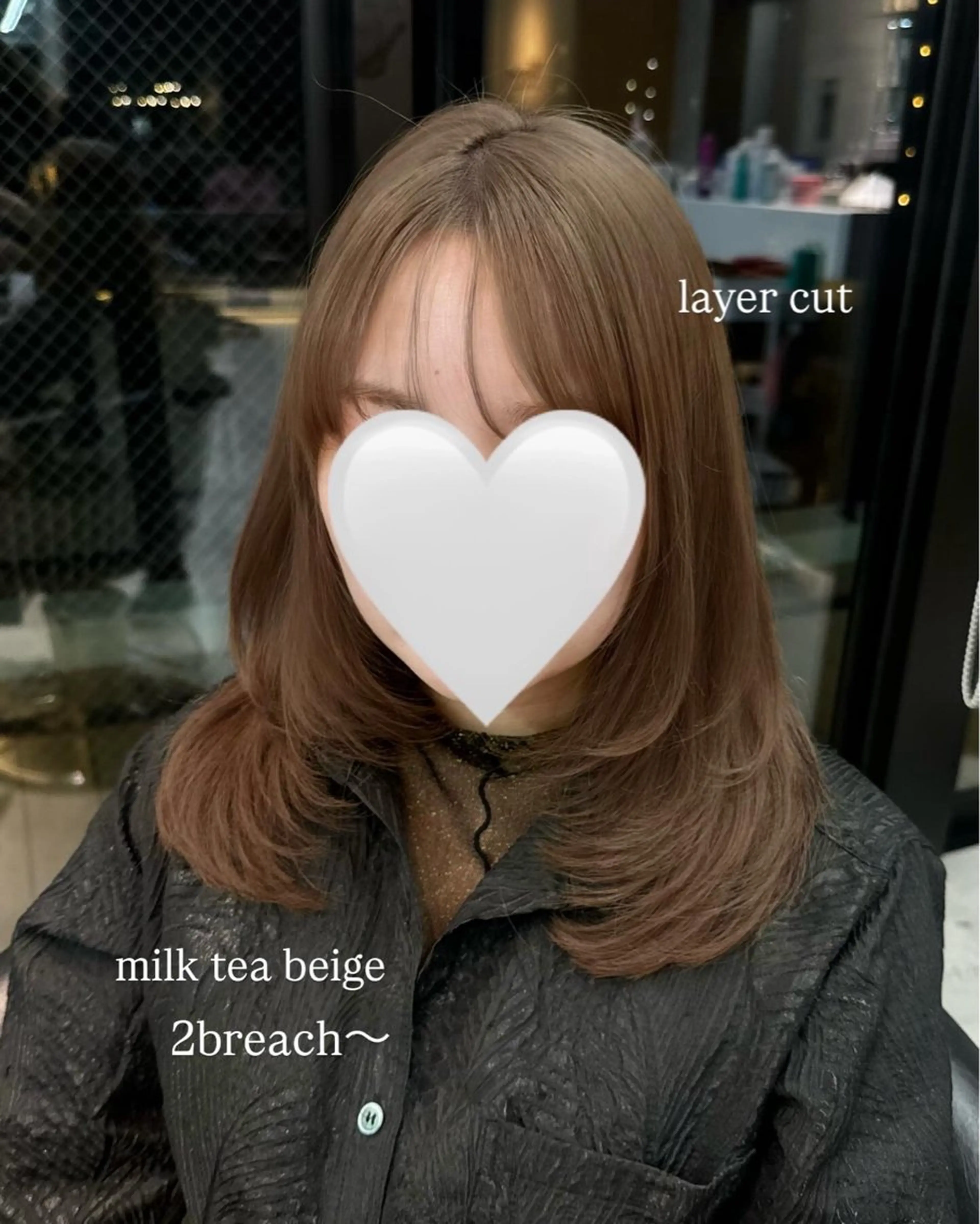 ロング カラー COALL nex the salon所属・Riria✨ 透明感カラーのヘアスタイル