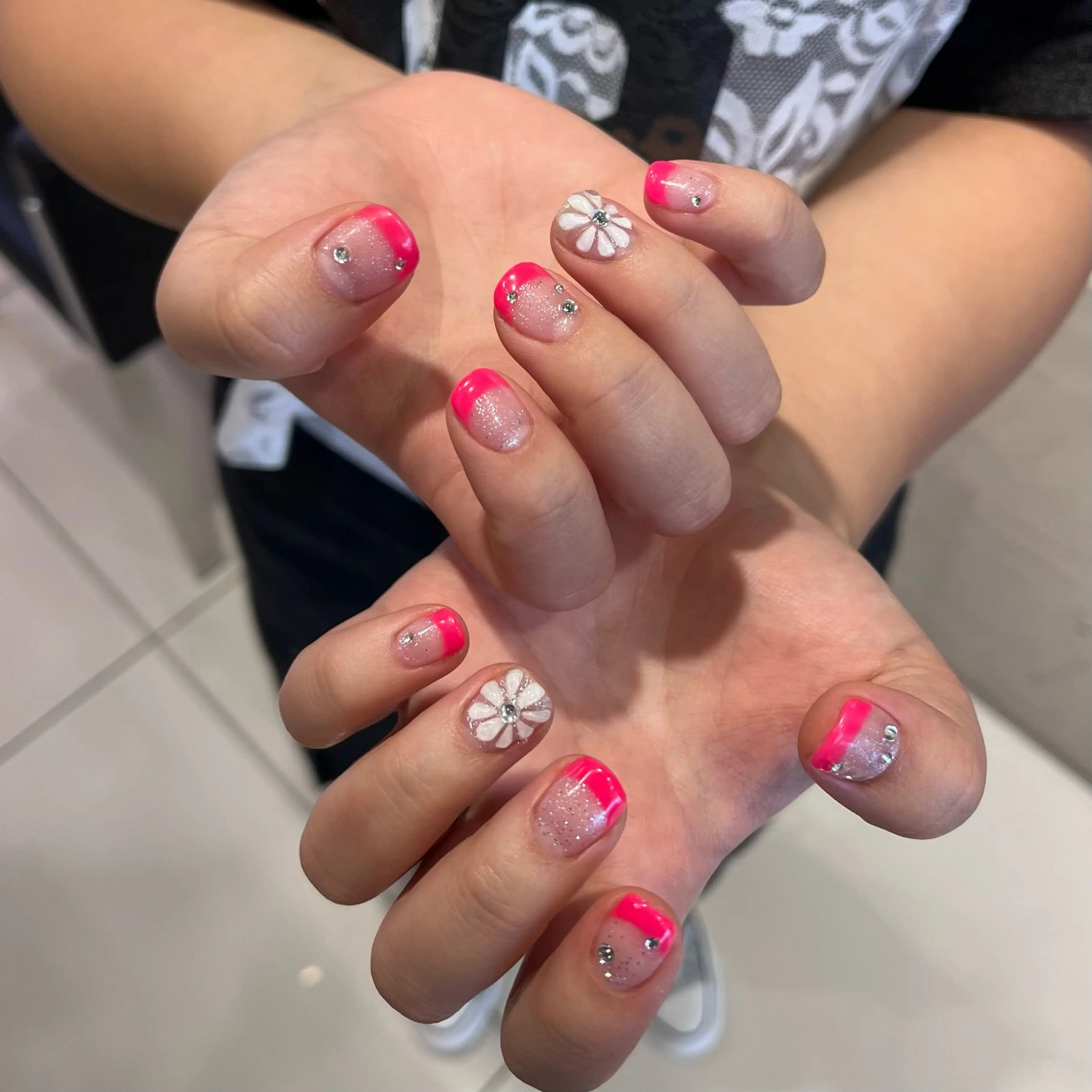 ネイル ハンドネイル ヘアアレンジ /ネイル/美波のヘアスタイル