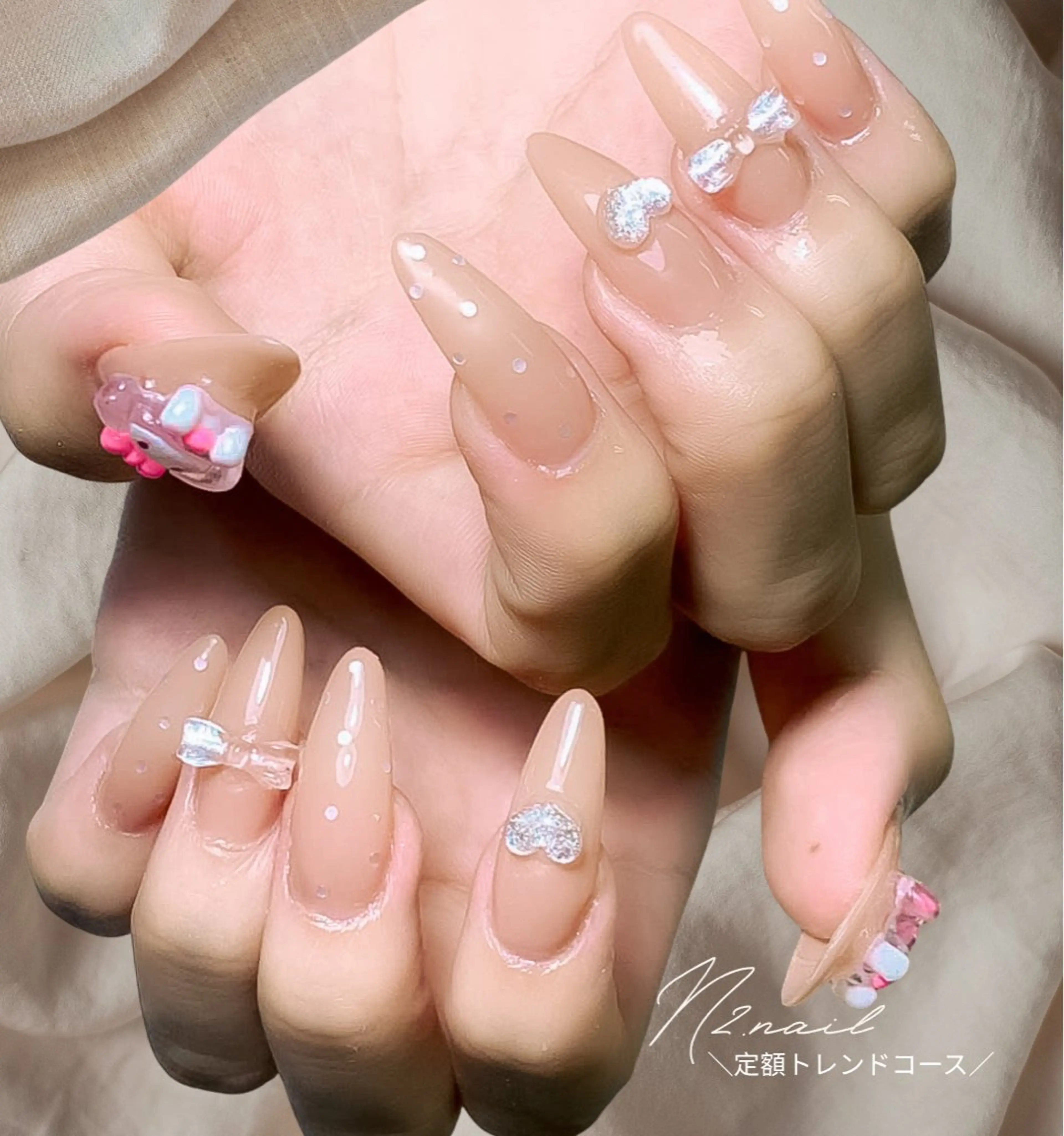 ミディアム N2.nail所属・N2 nailのネイルデザイン