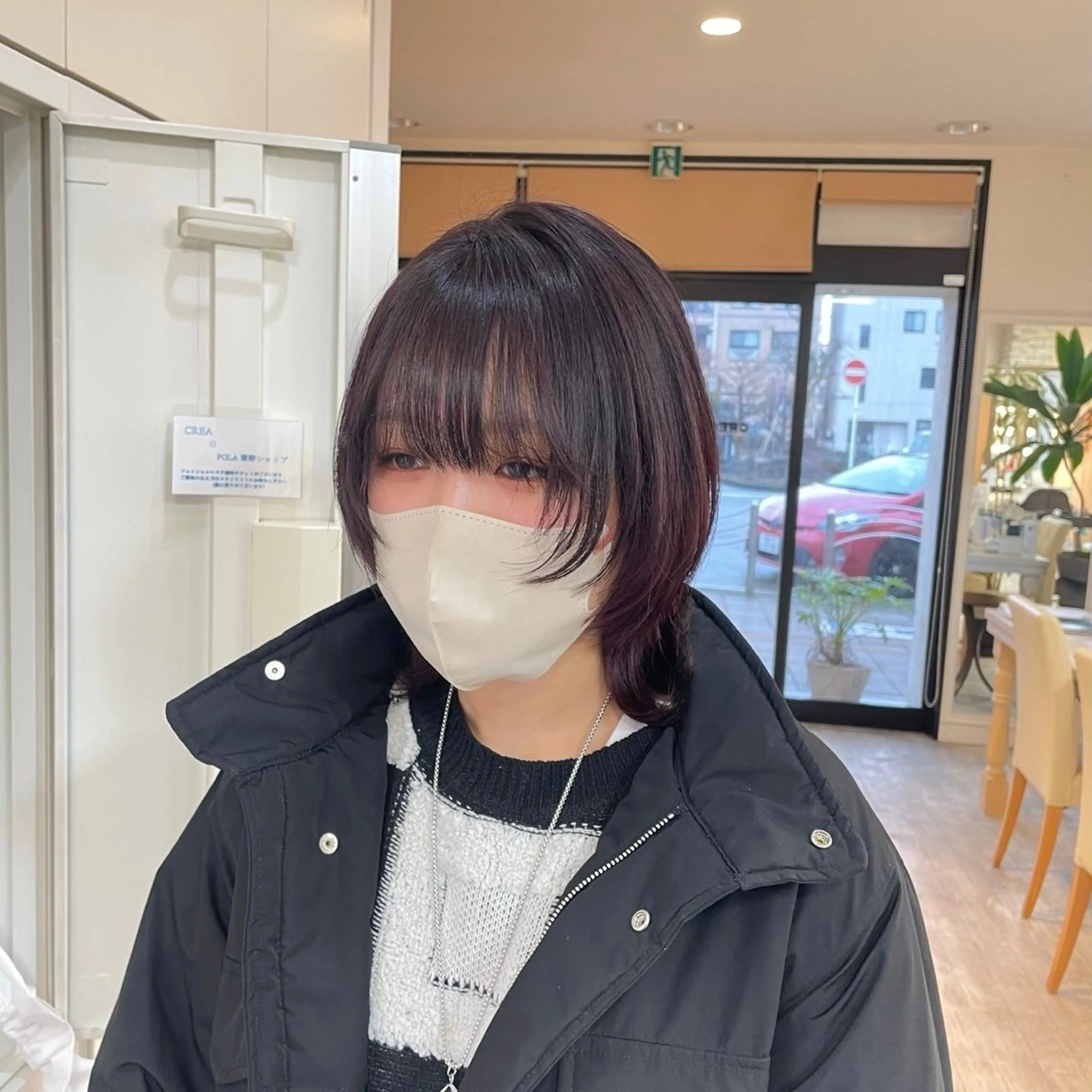 ミディアム レイヤーカット 似合わせカット KEEN.所属・新百合ヶ丘/韓国ヘア /レイヤー/RENAのヘアスタイル