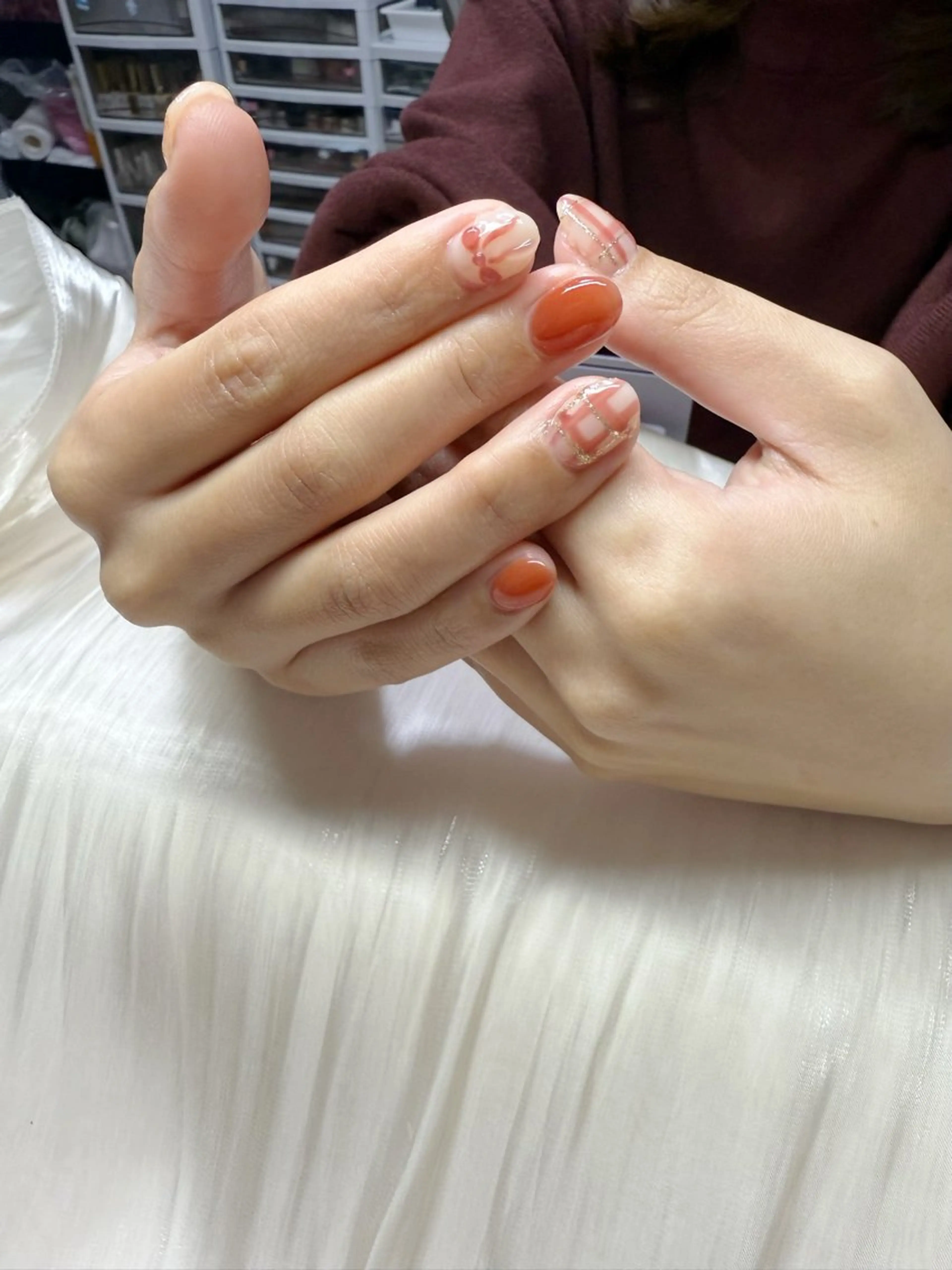 ネイル EE.Nail所属・FuFu.Nail 2️⃣番のネイルデザイン